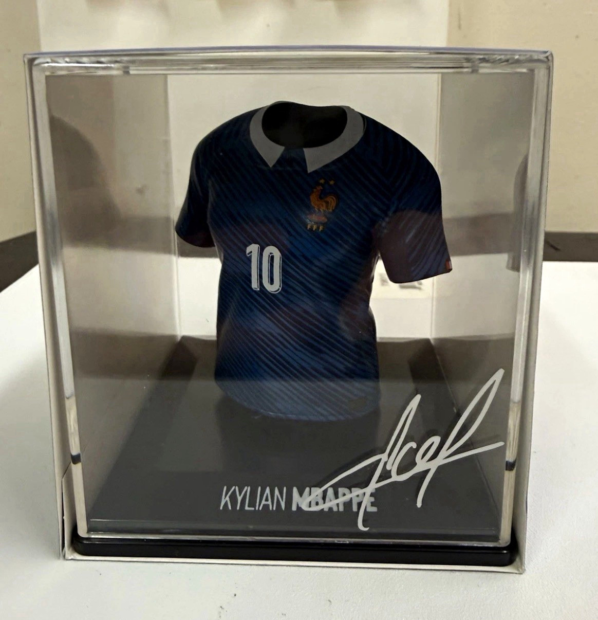 MyJersey FanCollex Kylian Mbappé Soccer Figure 2026 Home Jersey #10 AR MyJersey FanCollex Kylian Mbappé Soccer Figure 2026 Home Jersey #10 AR