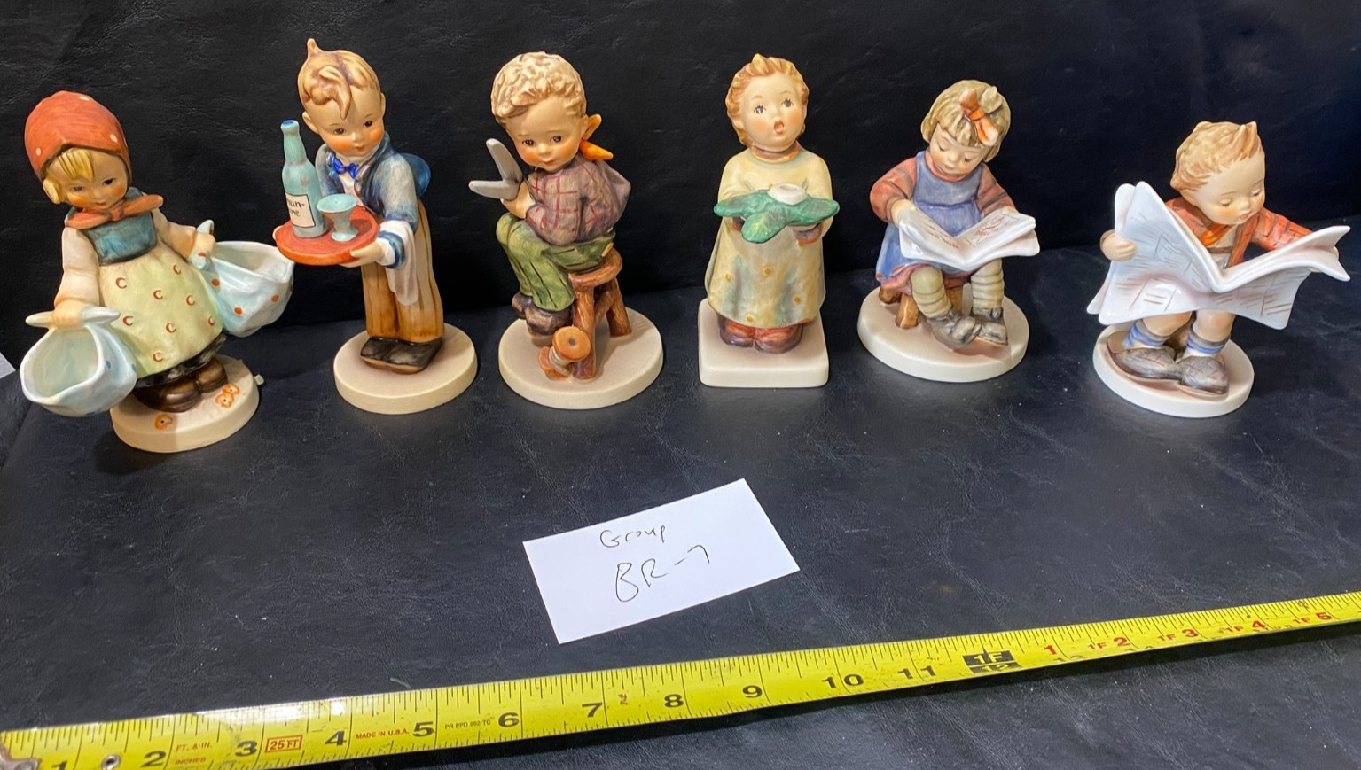 Goebel Hummel figures Lot of 6 vintage figurines boy girl boys girls figures Goebel Hummel figures Lot of 6 vintage figurines boy girl boys girls figures