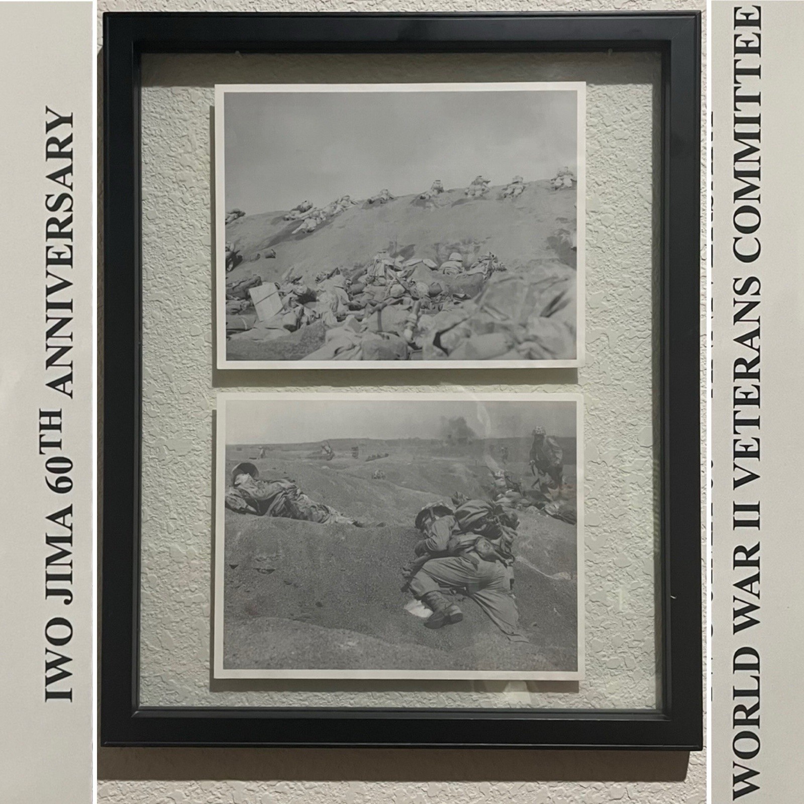 World War II Iwo Jima 60th Anniversary Framed Commemorative AP Photos 2005 World War II Iwo Jima 60th Anniversary Framed Commemorative AP Photos 2005