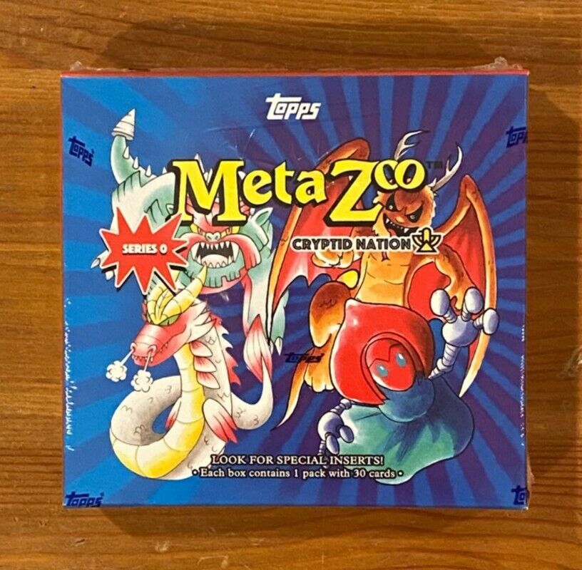 2021 Topps MetaZoo Cryptid Nation Series 0 Sealed 30-Card Pack. In Hand 4 Ship 