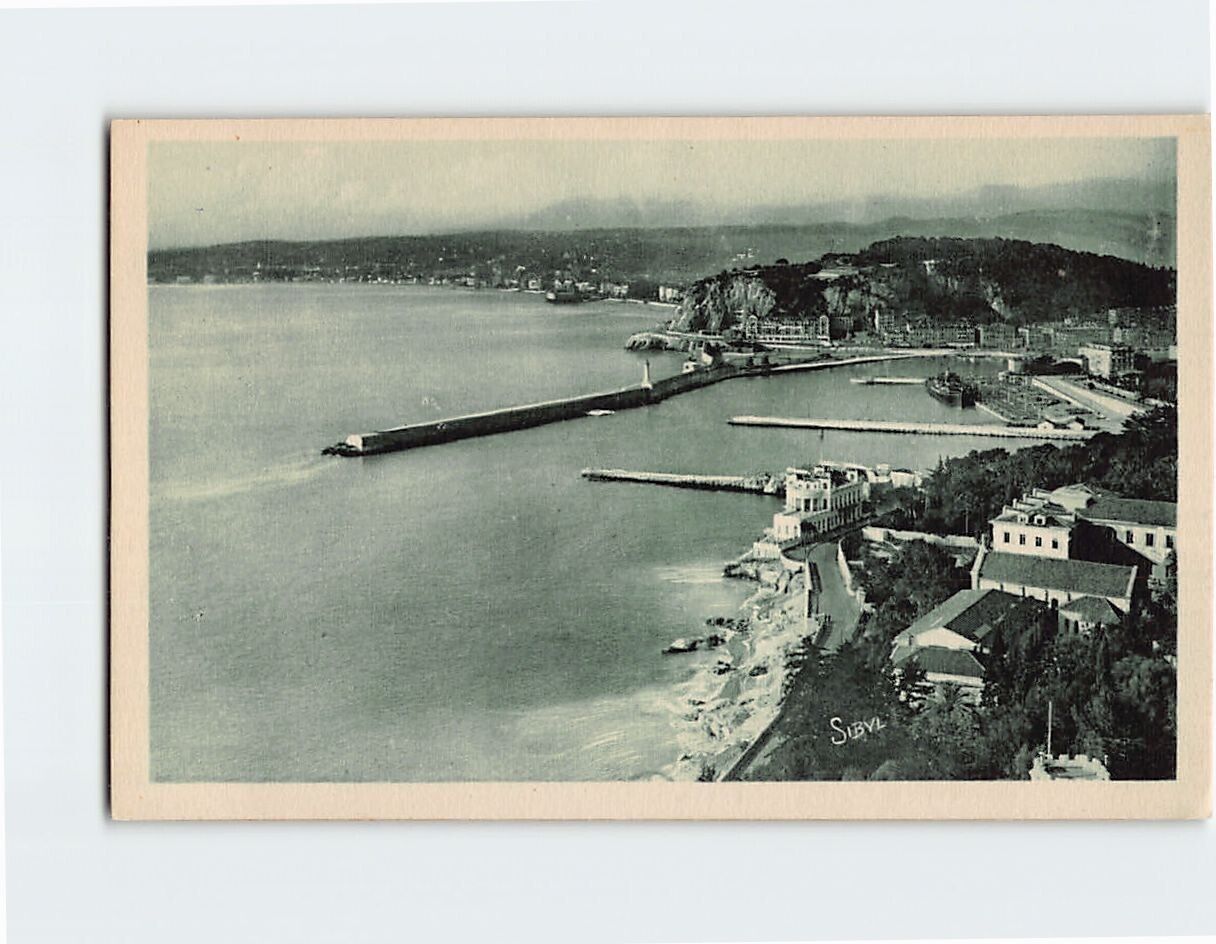 Postcard General view of Nice from Mount Boron Nice France