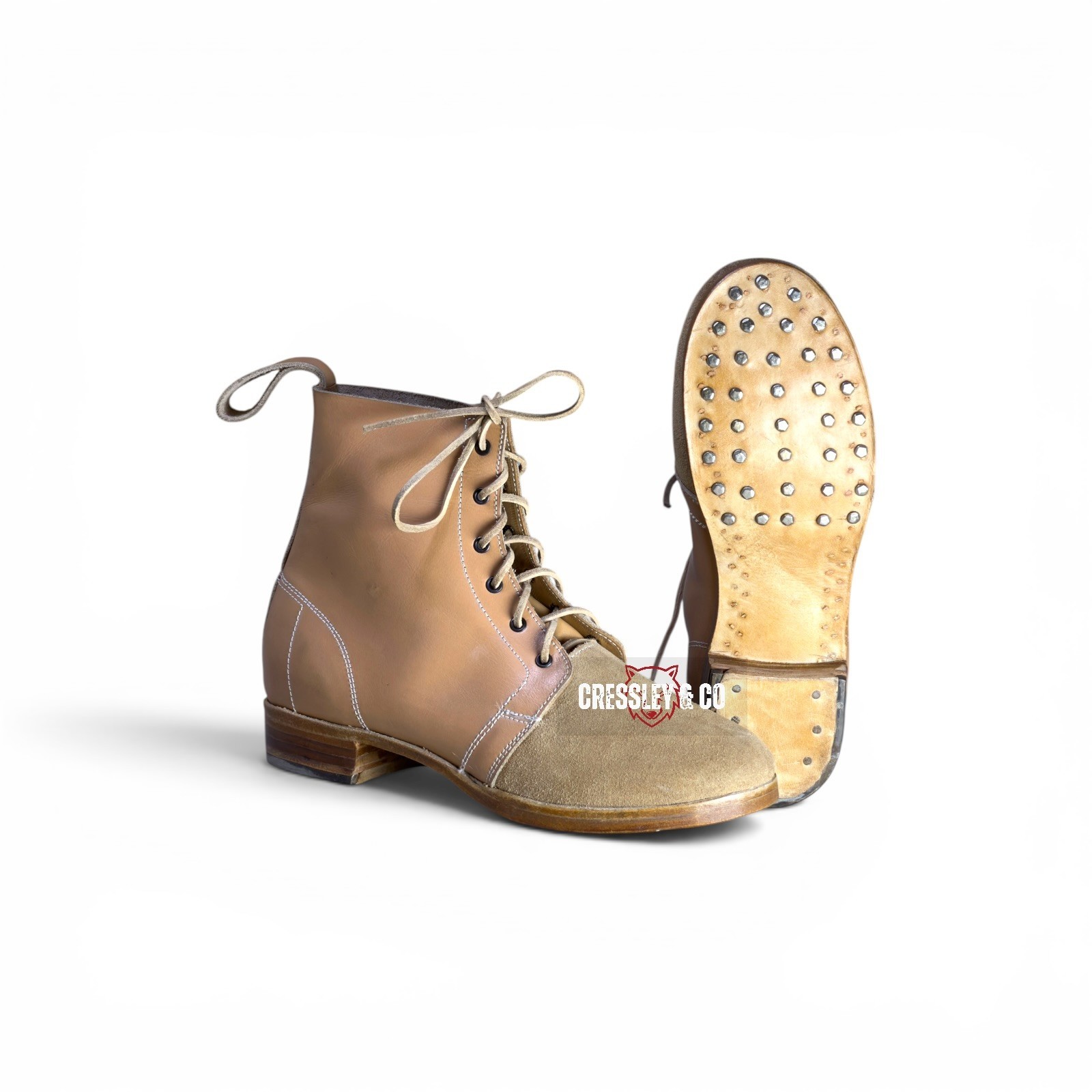 WW1 GERMAN SCHNÜRSCHUHE MARCHING LOW BOOTS 1914–1918 REPRODUCTION, Made to Size WW1 GERMAN SCHNÜRSCHUHE MARCHING LOW BOOTS 1914–1918 REPRODUCTION, Made to Size