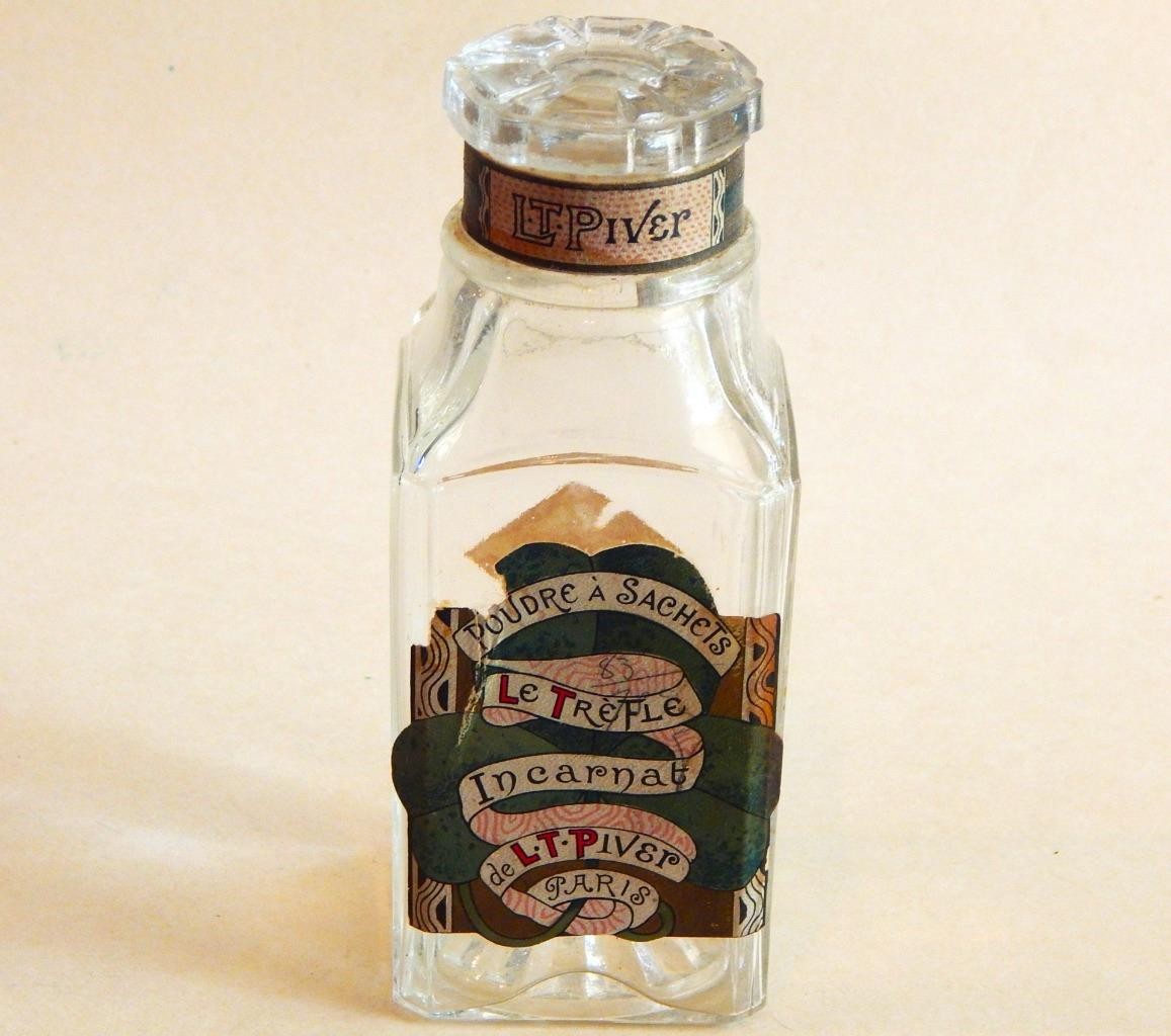 Vintage L. T. Piver, Le Trefle Incarnat (Purple Clover) Poudre Sachet – Empty