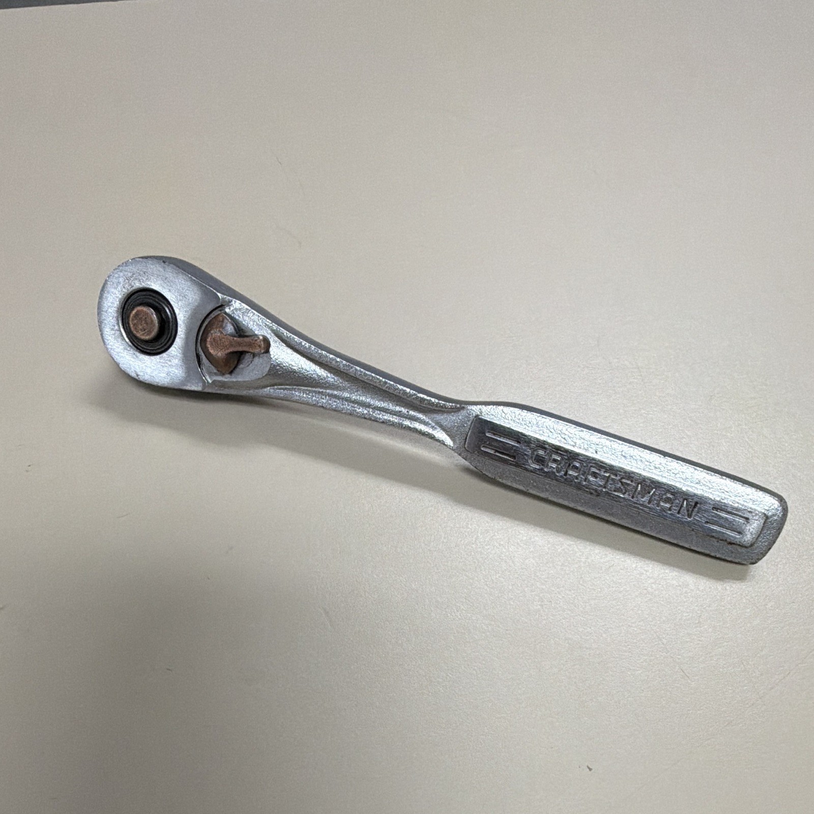 Craftsman 3/8” Vintage USA Ratchet - Forged In USA - VG - 44811