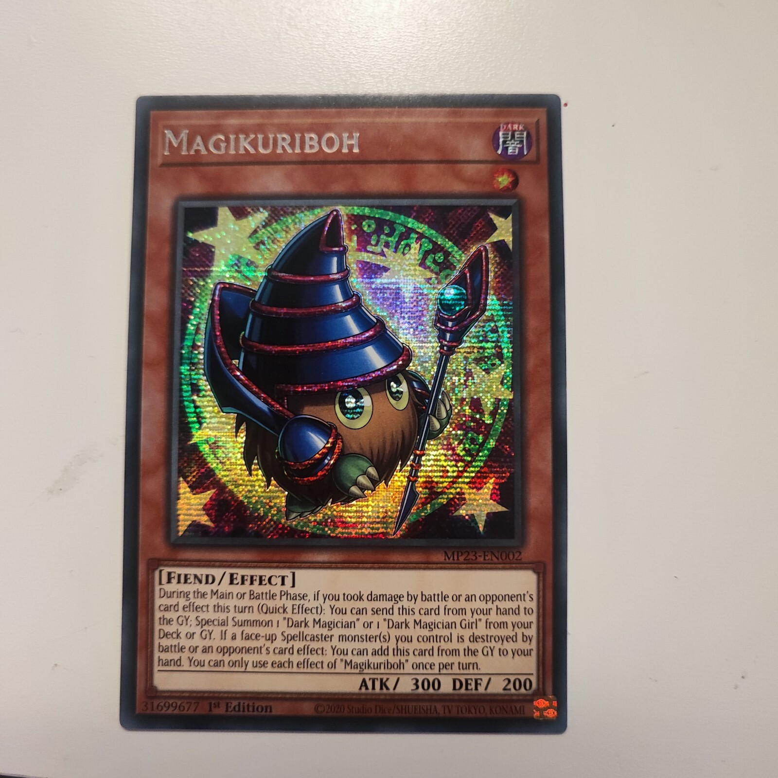 YuGiOh Magikuriboh MP23-EN002 Secret Rare English New 1st NM... YuGiOh Magikuriboh MP23-EN002 Secret Rare English New 1st NM...