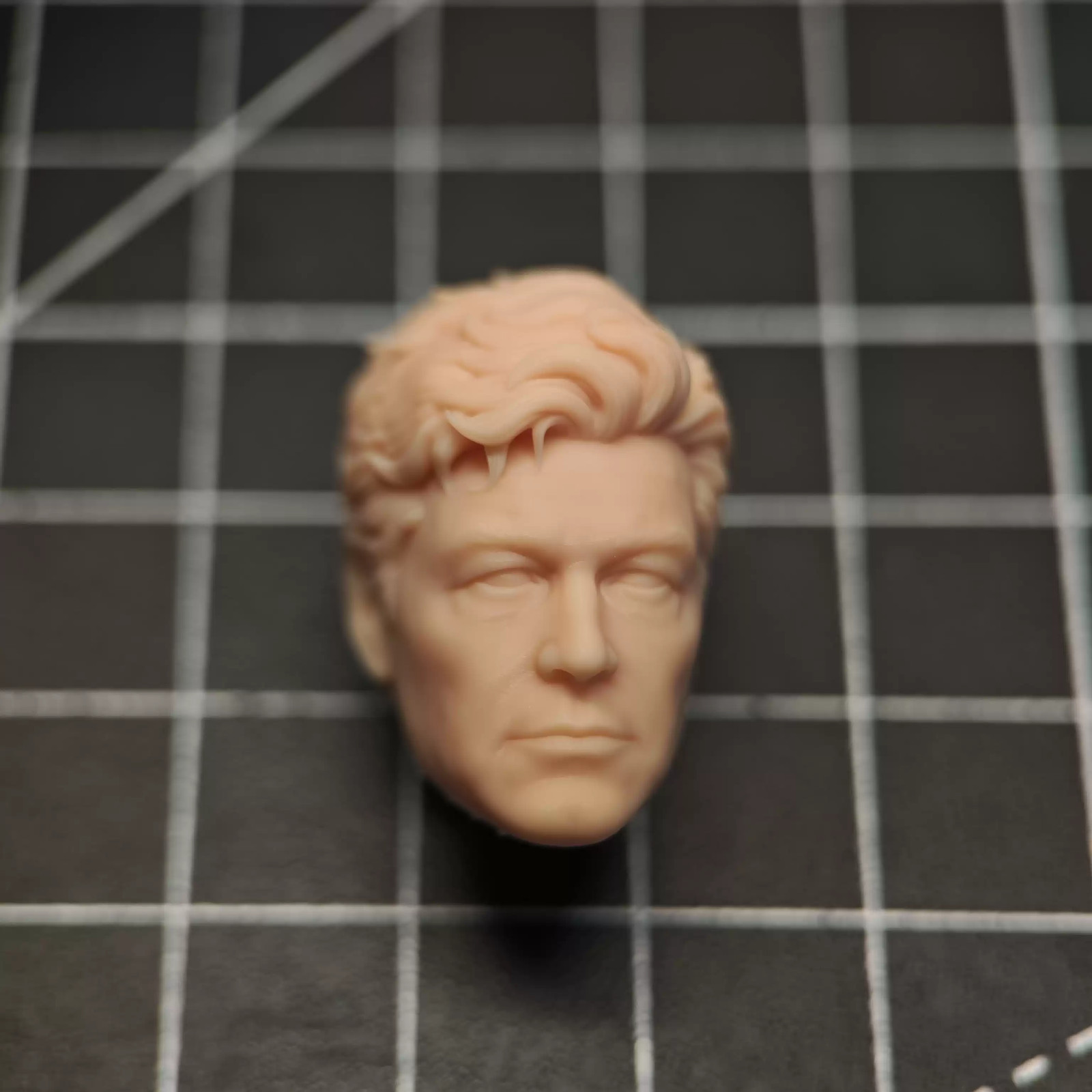 1/18 1/12 1/10 Hal Jordan Kyle Unpainted Head Sculpt fit 3.75" 6" 7" Figure