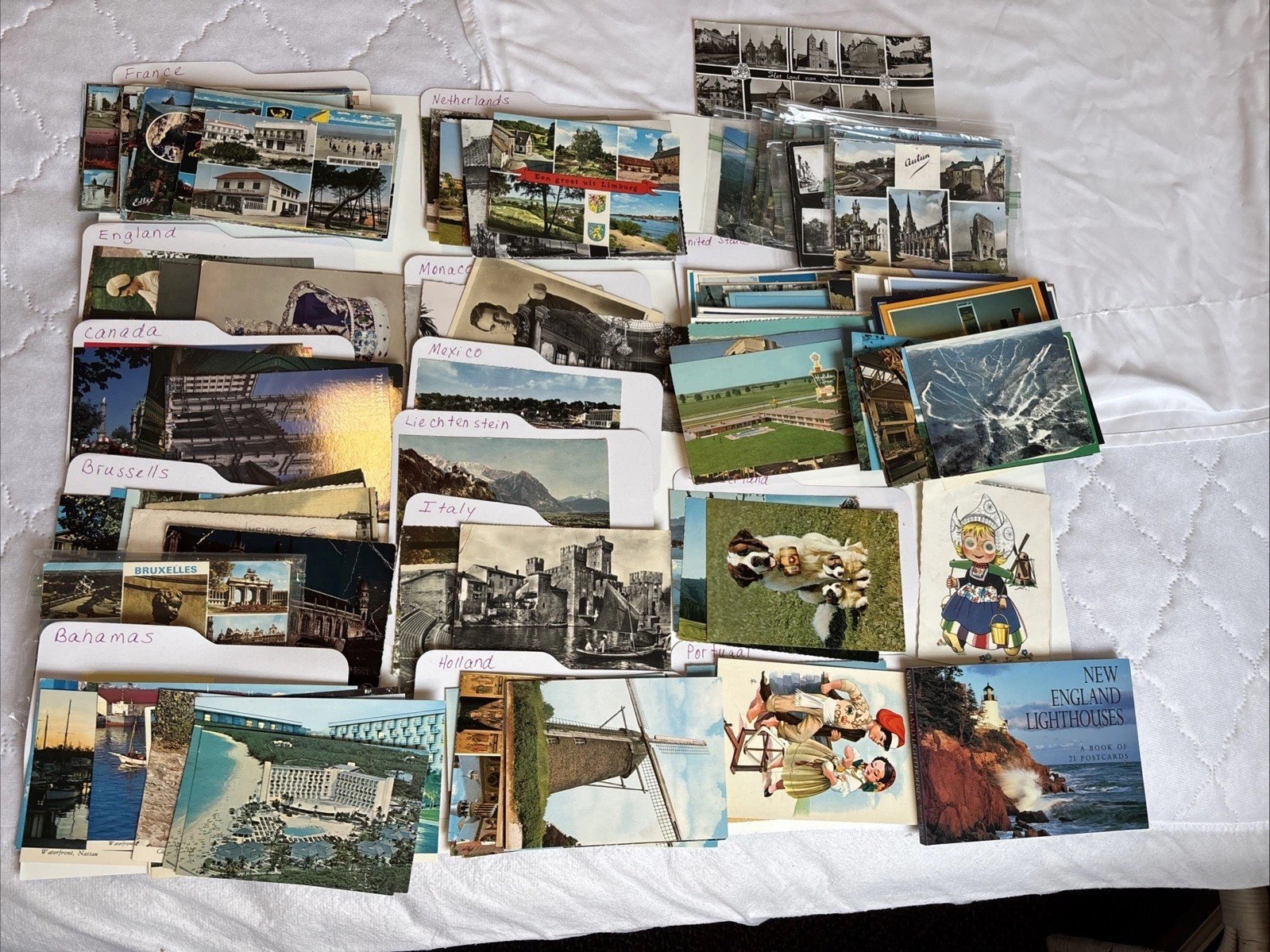 Huge Lot Of Old Post Cards 300+ , Over 15 Counties Some Rare, Used And Unused Huge Lot Of Old Post Cards 300+ , Over 15 Counties Some Rare, Used And Unused