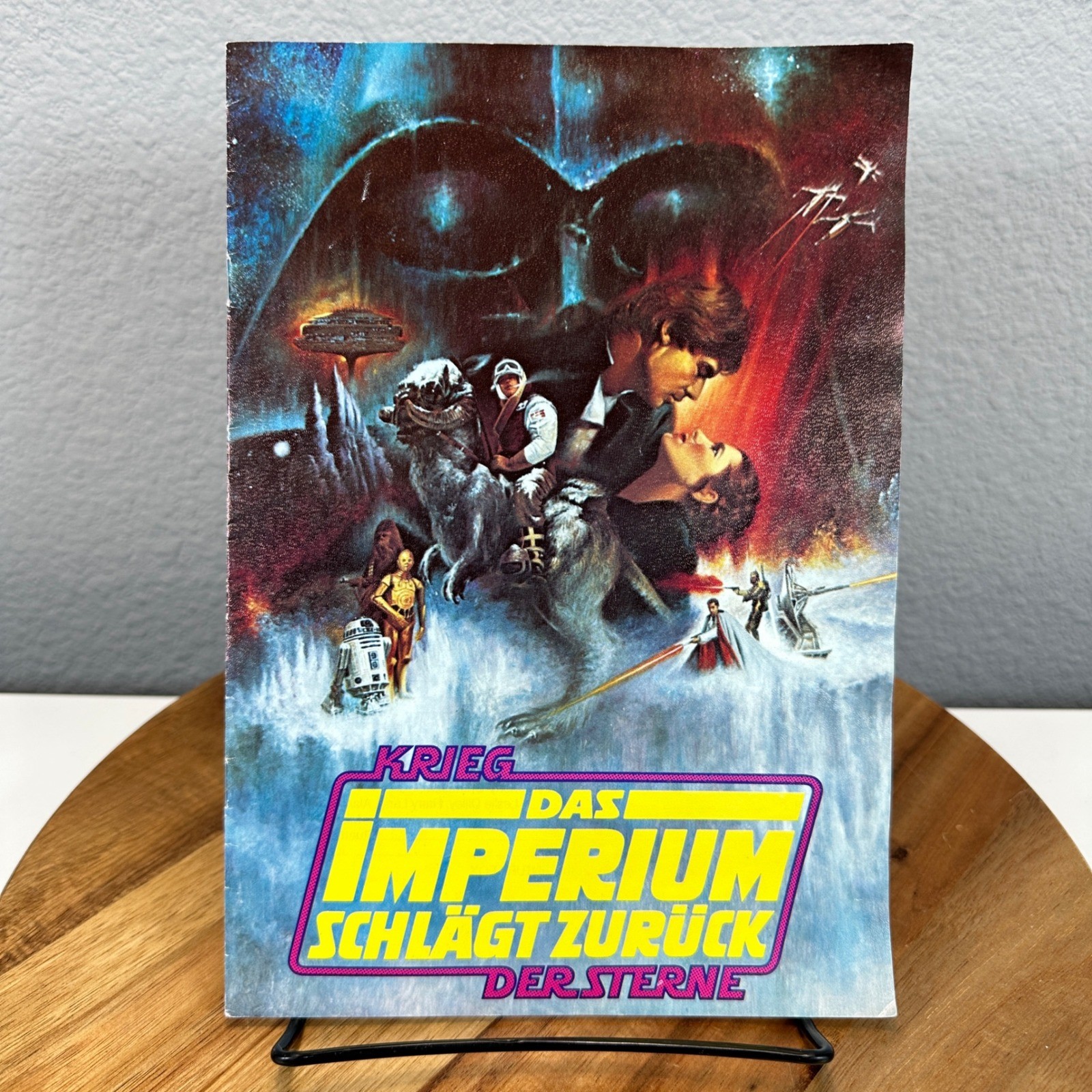 VTG German Star Wars Empire Strikes Back Neuer Film-Kurier 278 Program 1980 VTG German Star Wars Empire Strikes Back Neuer Film-Kurier 278 Program 1980
