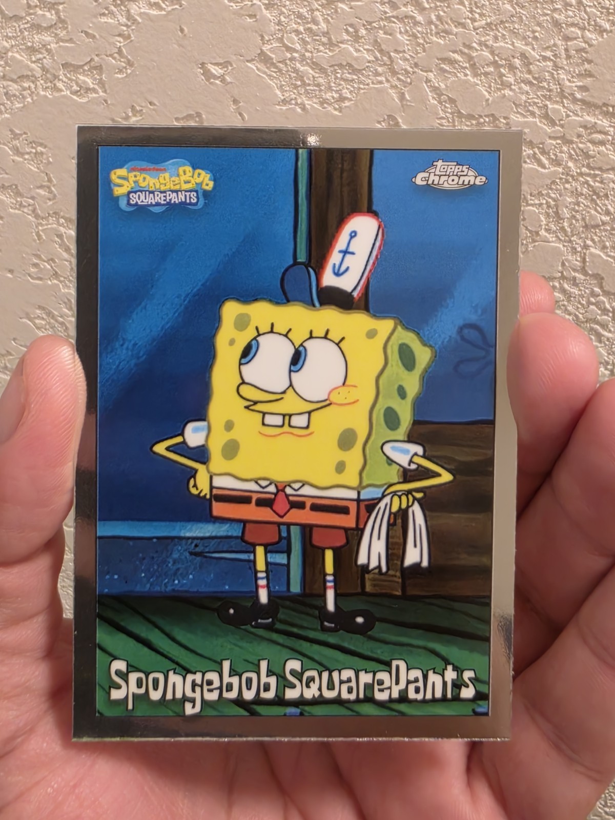 2025 Topps Chrome SpongeBob SquarePants #25 Base 2025 Topps Chrome SpongeBob SquarePants #25 Base