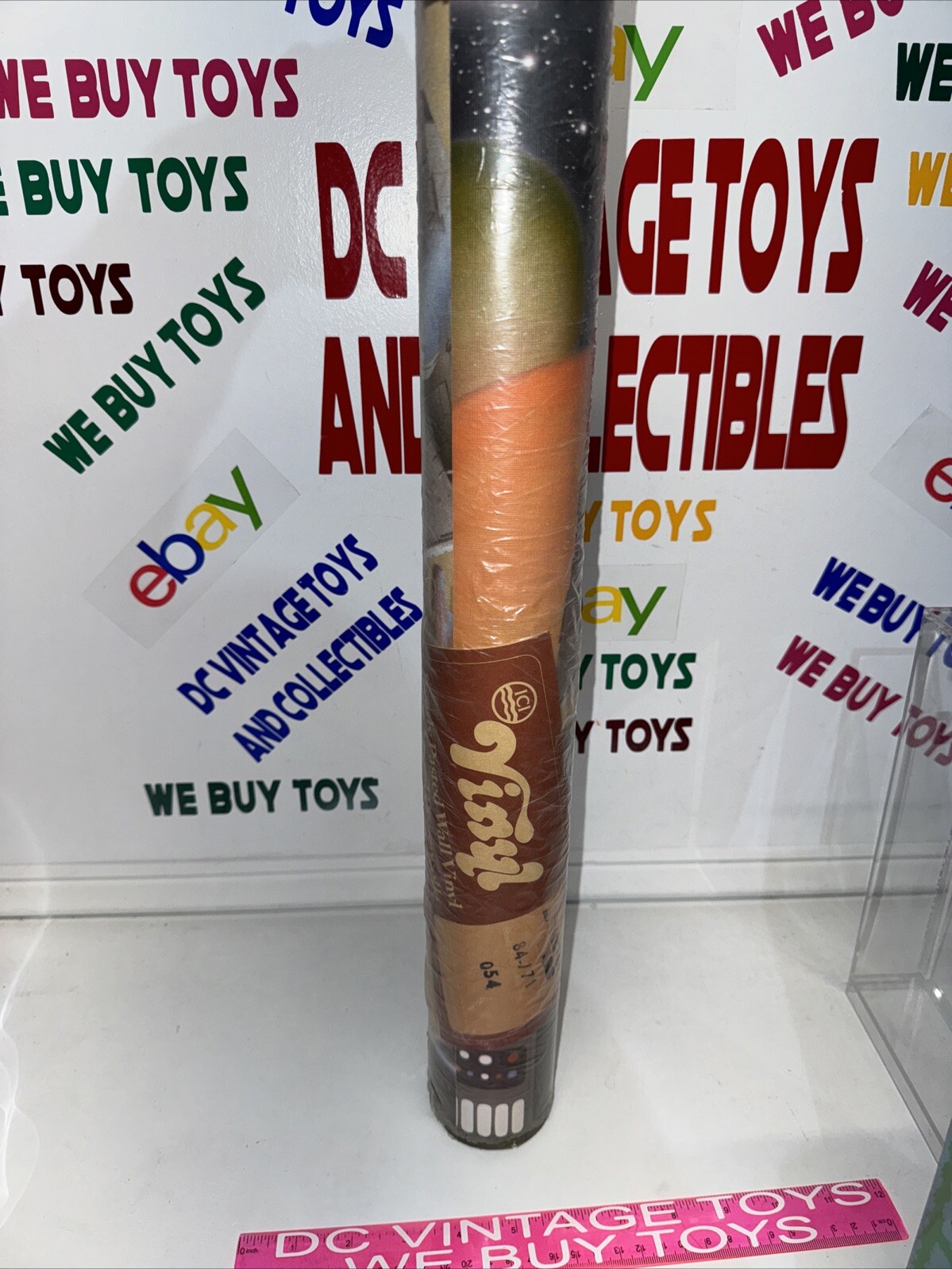 Vintage ICI 1978 Star Wars Ready Pasted Wall Vinyl Factory Sealed Roll -RARE- Vintage ICI 1978 Star Wars Ready Pasted Wall Vinyl Factory Sealed Roll -RARE-