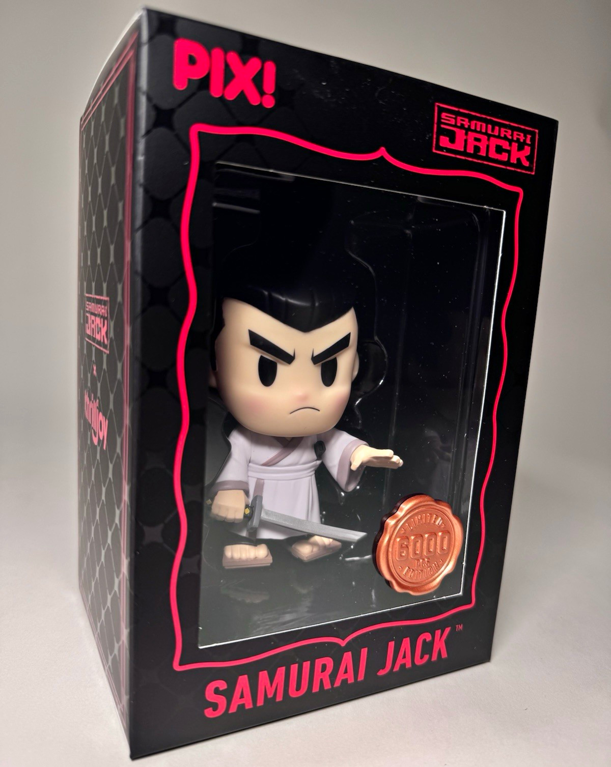 PIXI Samurai Jack Limited Edition Vinyl Figure LE 6000 PIXI Samurai Jack Limited Edition Vinyl Figure LE 6000