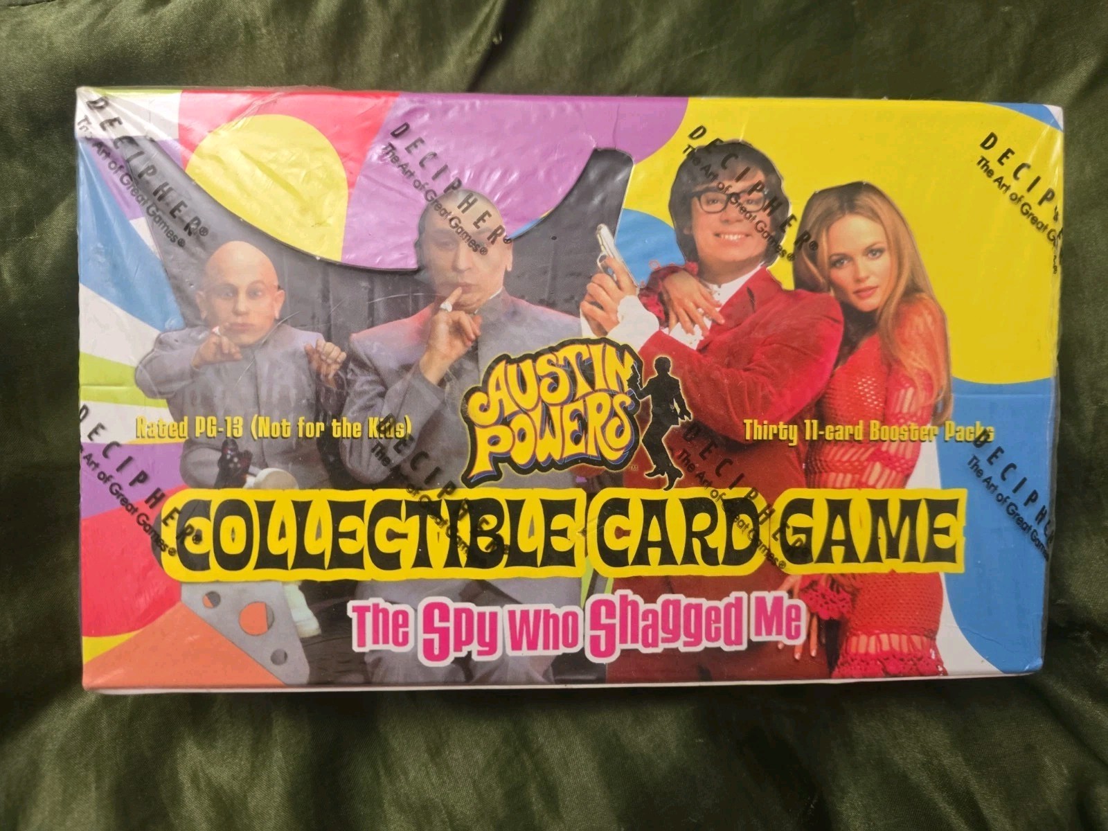 Austin Powers Collectible Trading Card Game The Spy Who Shagged Me Booster box Austin Powers Collectible Trading Card Game The Spy Who Shagged Me Booster box