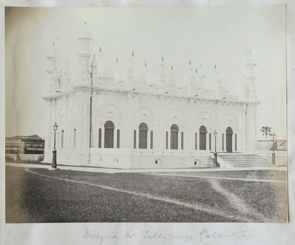 c.1880's PHOTO INDIA - MOSQUE CALCUTTA c.1880's PHOTO INDIA - MOSQUE CALCUTTA