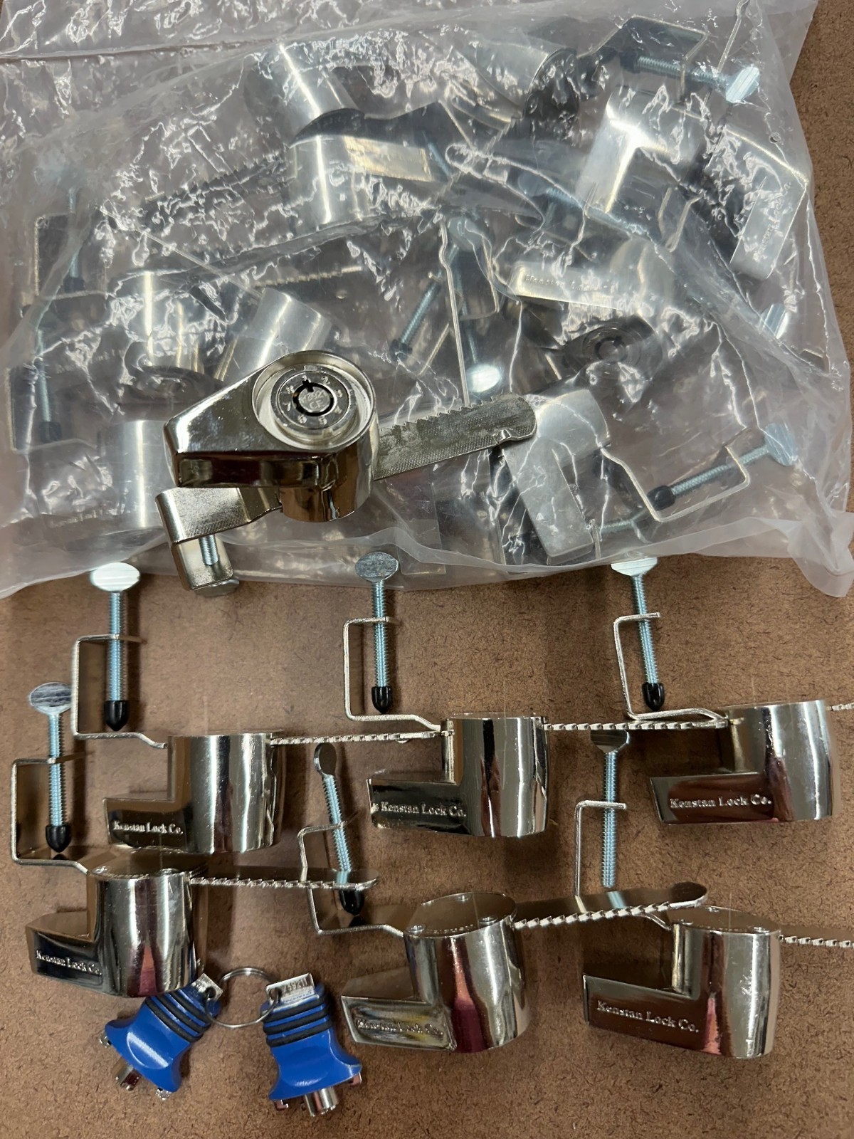18-Kenstan K2 Ratchet Locks (New) W/2-keys