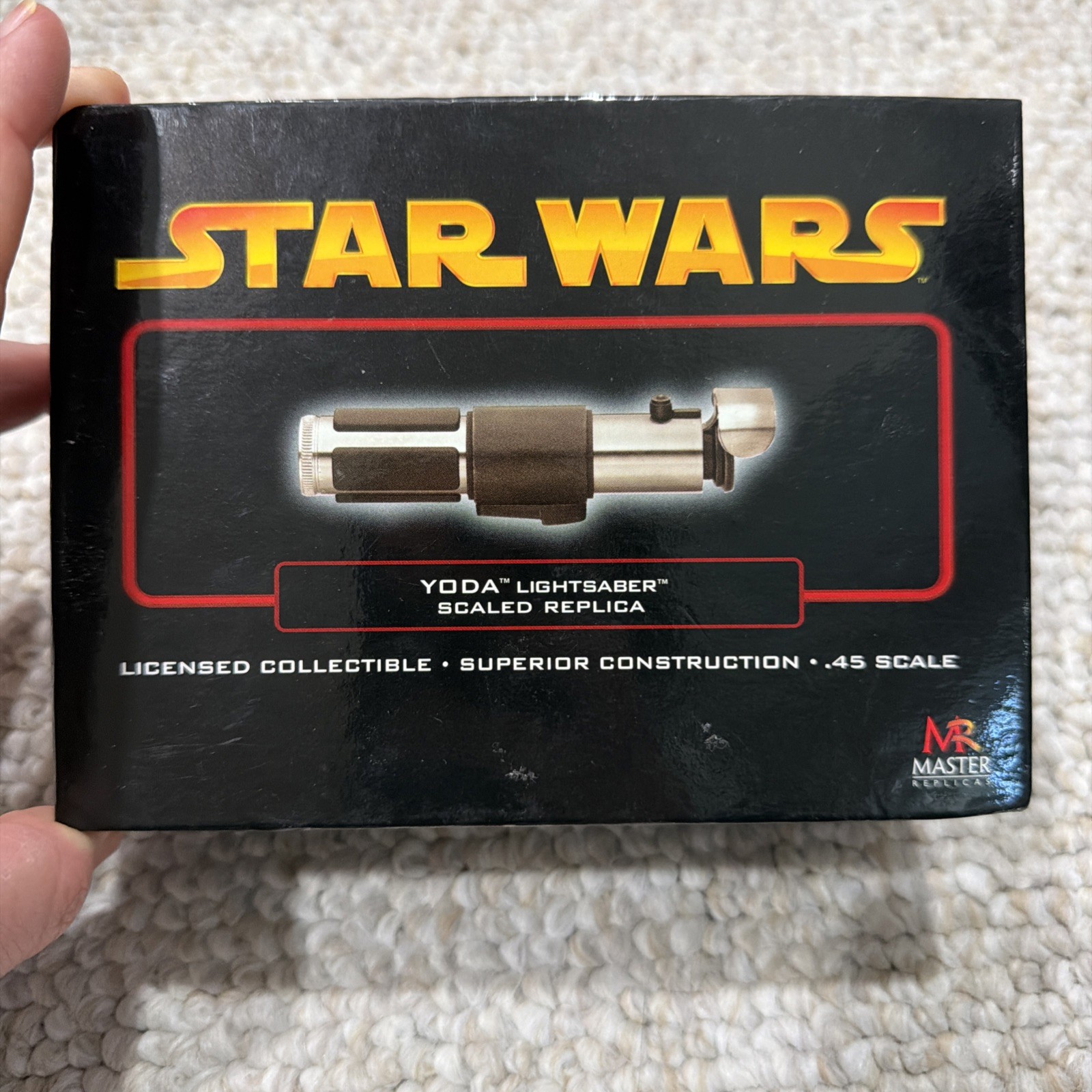 FREE SHIP Yoda Star Wars Master Replicas 45 Scale Lightsaber SW-317 FREE SHIP Yoda Star Wars Master Replicas 45 Scale Lightsaber SW-317