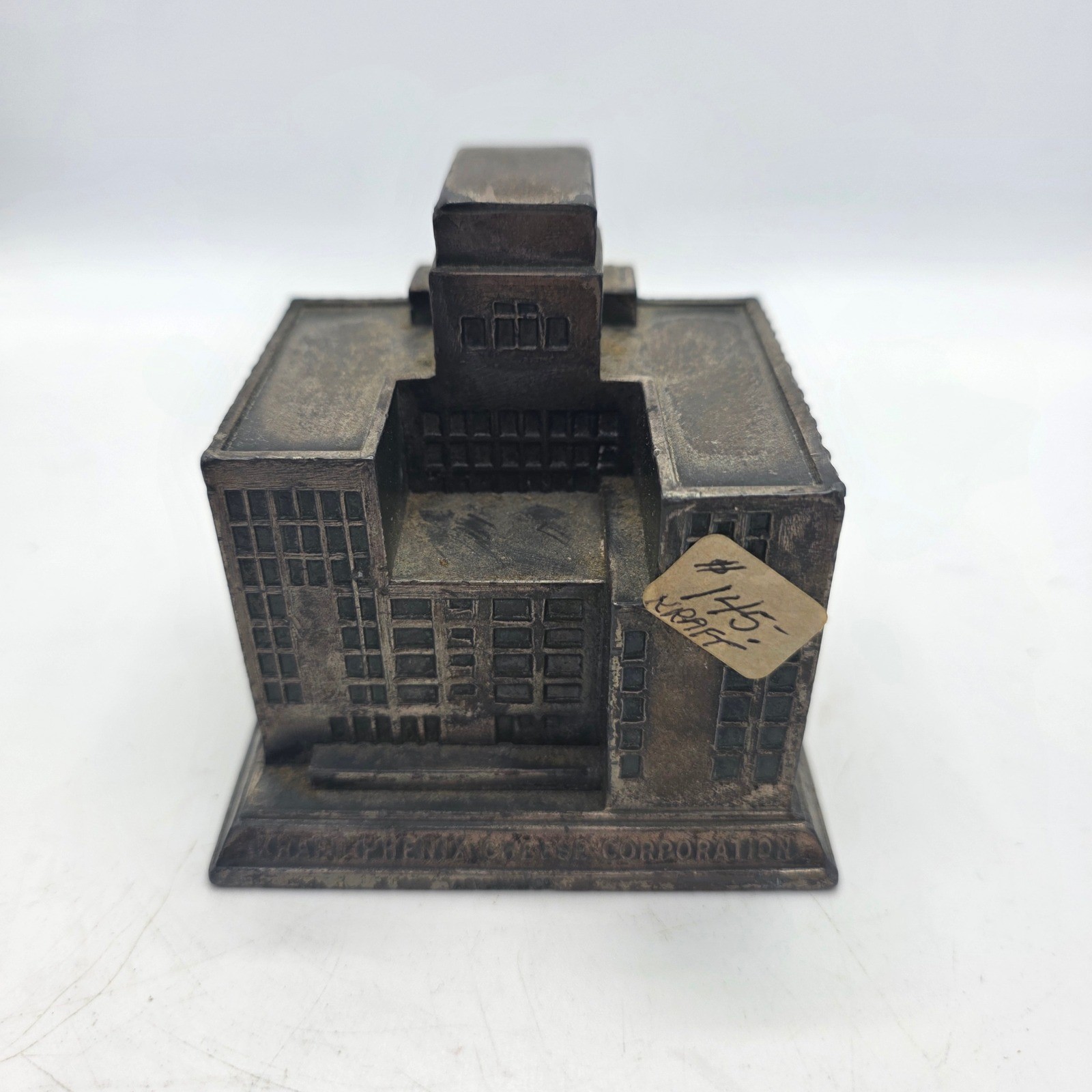 1938 Kraft Phenix Cheese Corp Chicago Headquarters Metal Building Model