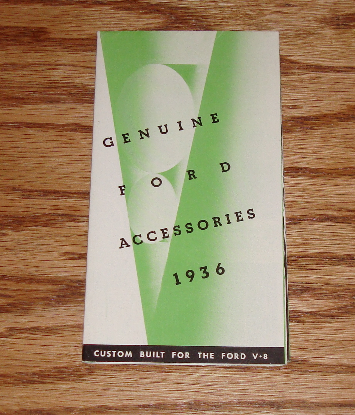 1936 Ford V-8 Car Approved Accessories Foldout Sales Brochure 36 1936 Ford V-8 Car Approved Accessories Foldout Sales Brochure 36