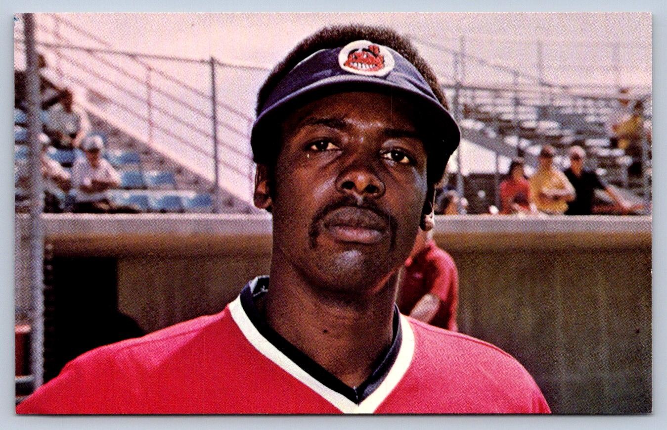 K63/ Cleveland Indians Ohio Postcard c1970s Baseball Player George Hendrick 77 K63/ Cleveland Indians Ohio Postcard c1970s Baseball Player George Hendrick 77