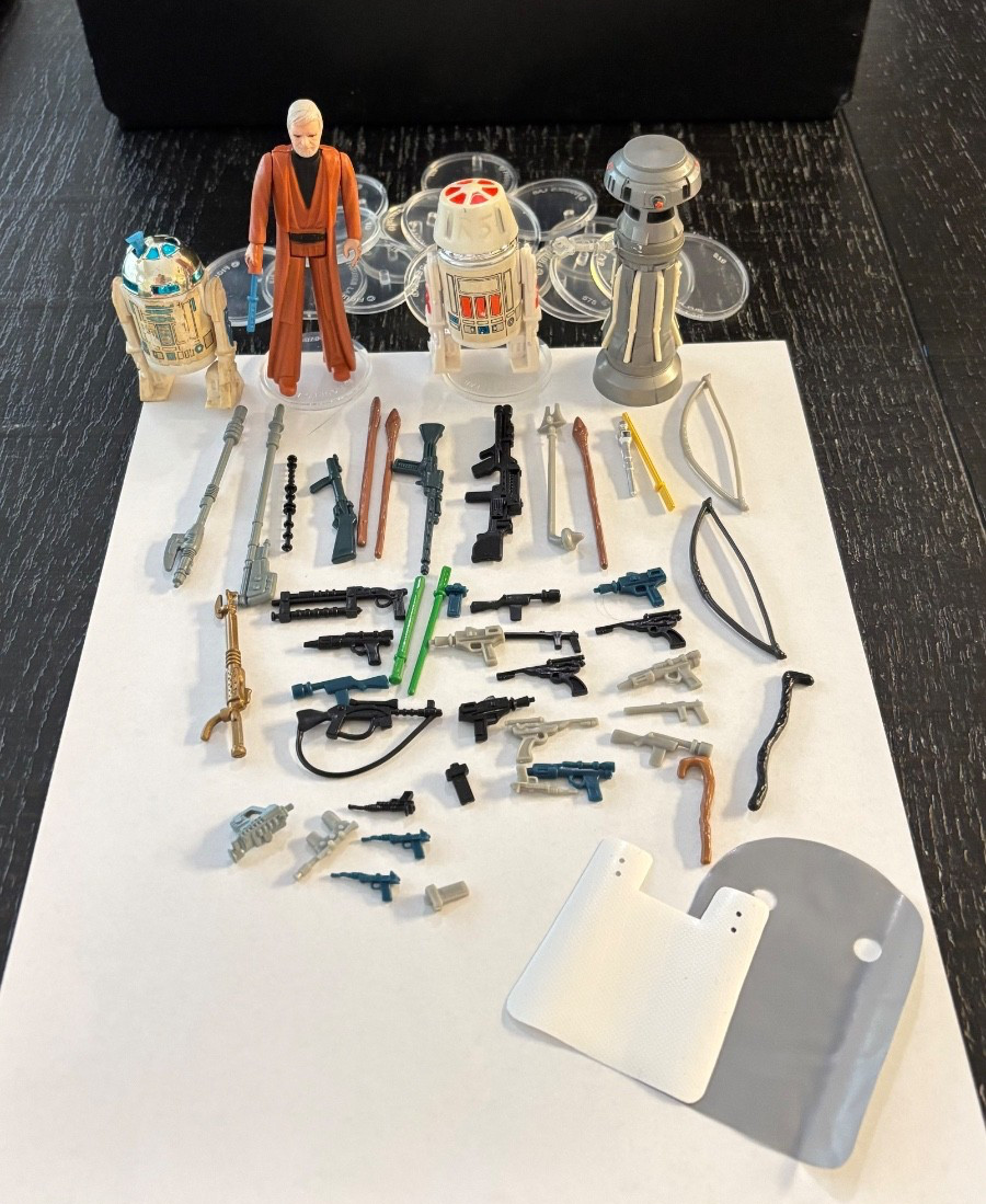 star wars figurines lot vintage star wars figurines lot vintage