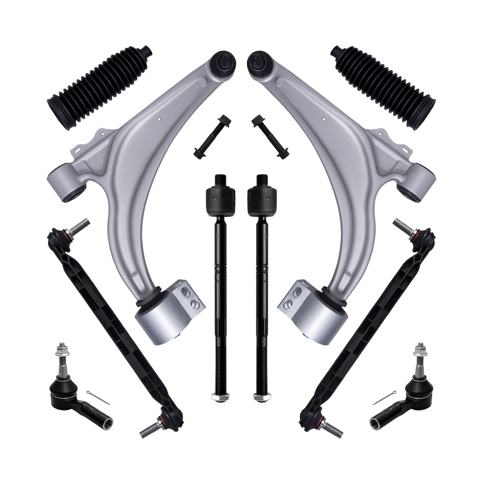 AUQDD 10Pc Front Suspension Kit Fit For 12-17 Bu-ick Verano, 11-15 Chevy Cruz... AUQDD 10Pc Front Suspension Kit Fit For 12-17 Bu-ick Verano, 11-15 Chevy Cruz...
