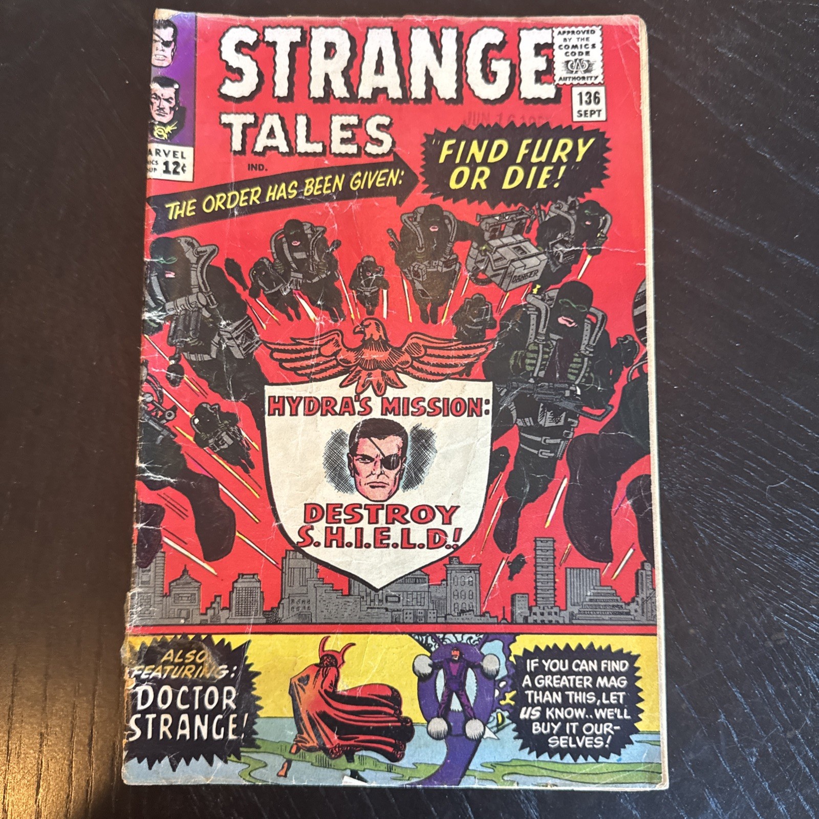 Strange Tales# 136 - 2nd Shield Strange Tales# 136 - 2nd Shield