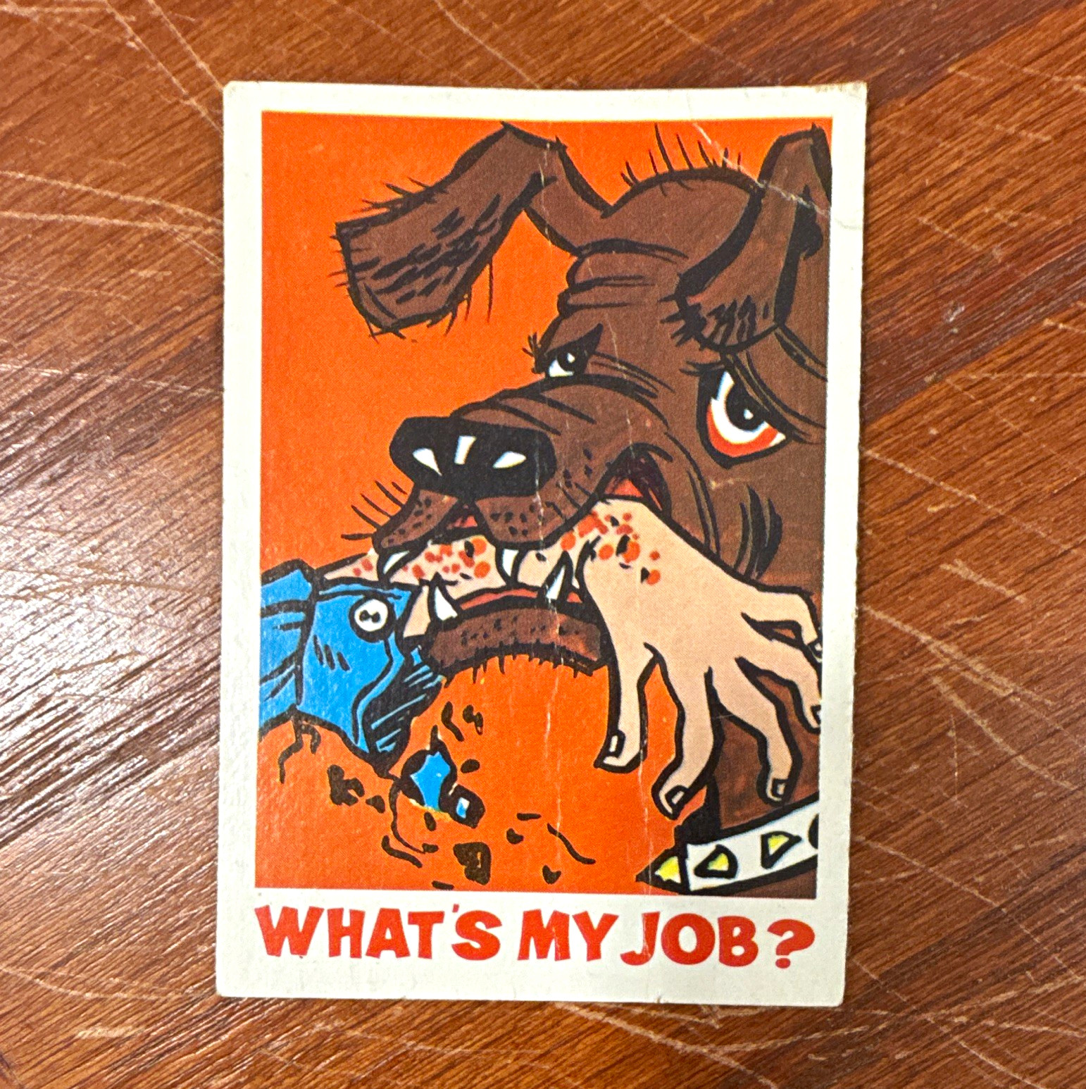 1965 L.B.I. What's My Job? #47 Dog Trainer Non-Sport Trading Card English