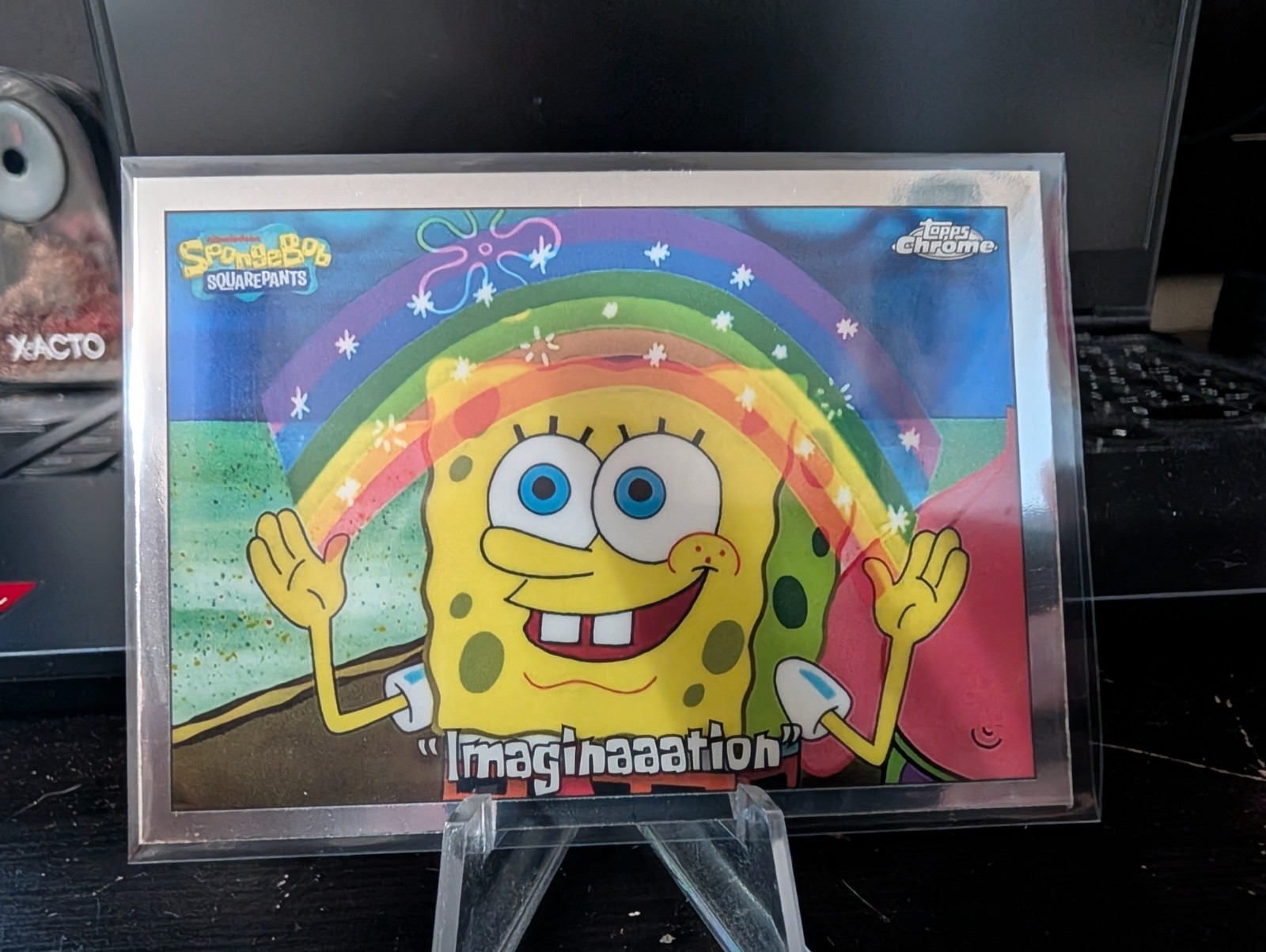 2025 Topps Chrome SpongeBob #64 “Imagination” 2025 Topps Chrome SpongeBob #64 “Imagination”