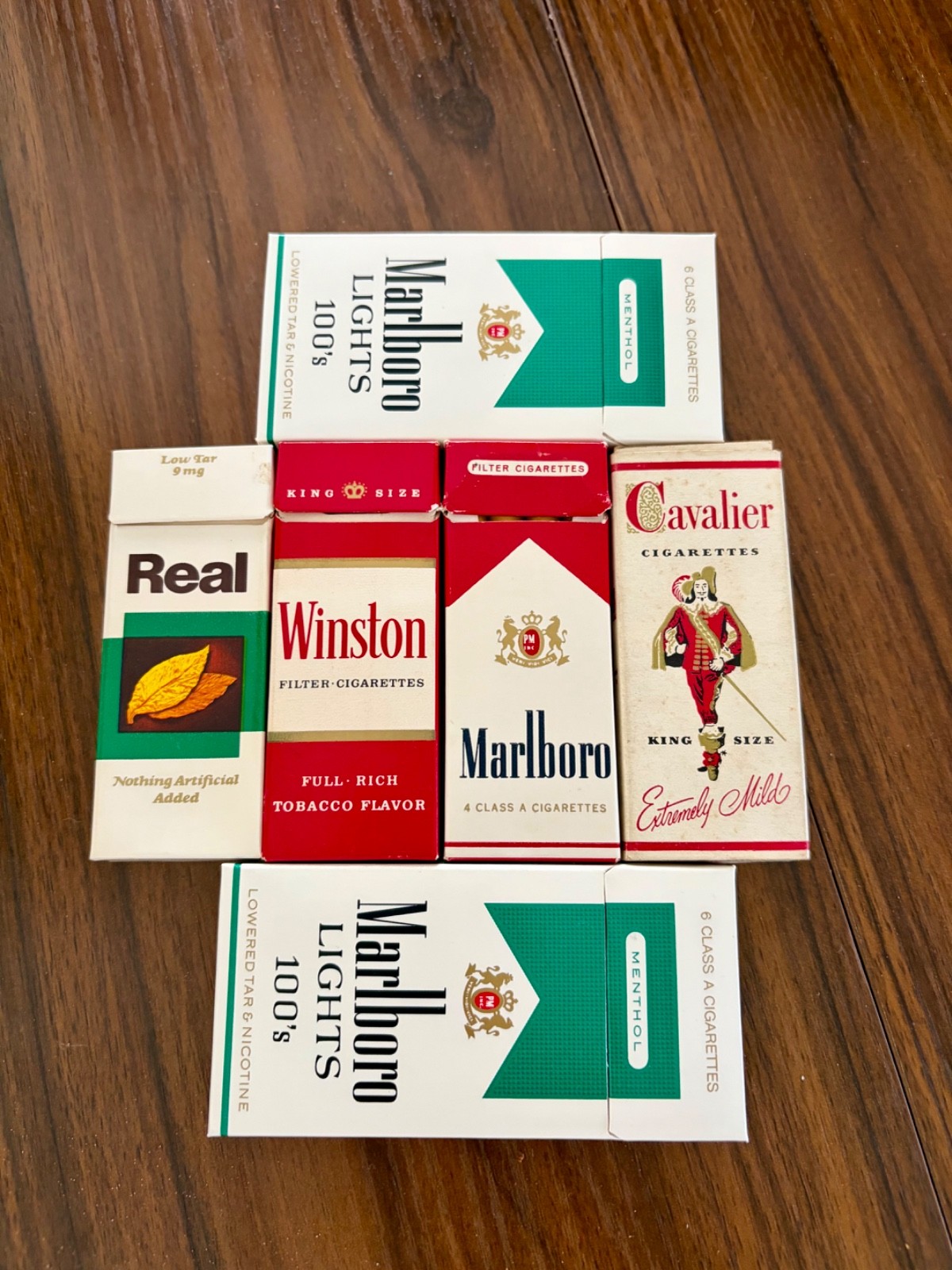 vintage antique Display tobacco cigarette sample packs empty bar cart collection vintage antique Display tobacco cigarette sample packs empty bar cart collection
