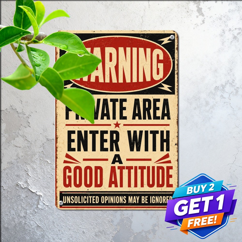 Stupid People Not Allowed Warning Funny Waterproof Weatherproof Tin Sign Stupid People Not Allowed Warning Funny Waterproof Weatherproof Tin Sign