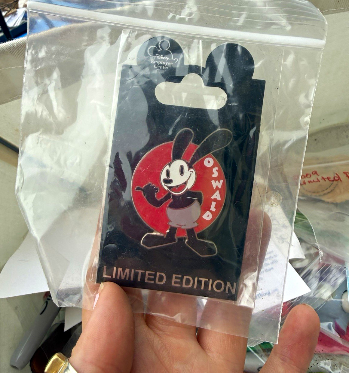 RARE Disney Oswald Limited Edition Single Pin - Disney Employee Center Event RARE Disney Oswald Limited Edition Single Pin - Disney Employee Center Event