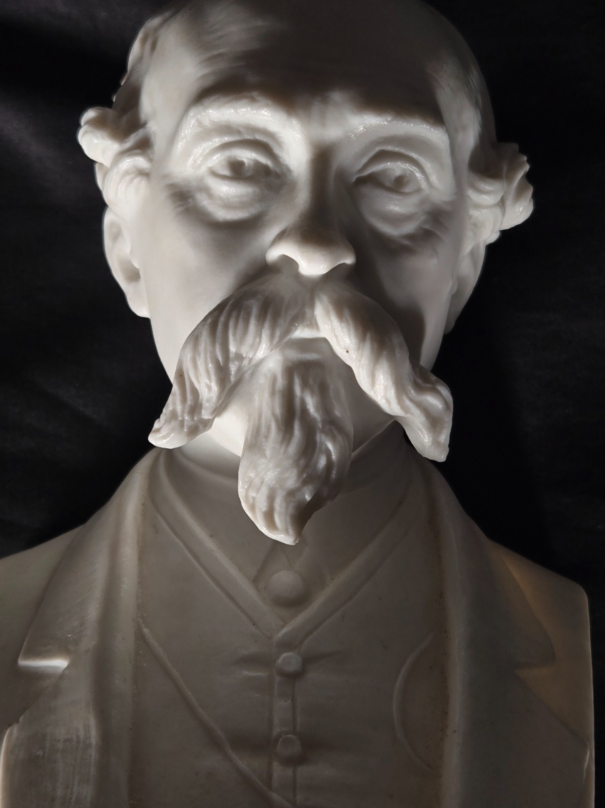 Rare Antique 1868 Jean Gille / Baury Bisque Porcelain Bust of Napoleon III Rare Antique 1868 Jean Gille / Baury Bisque Porcelain Bust of Napoleon III