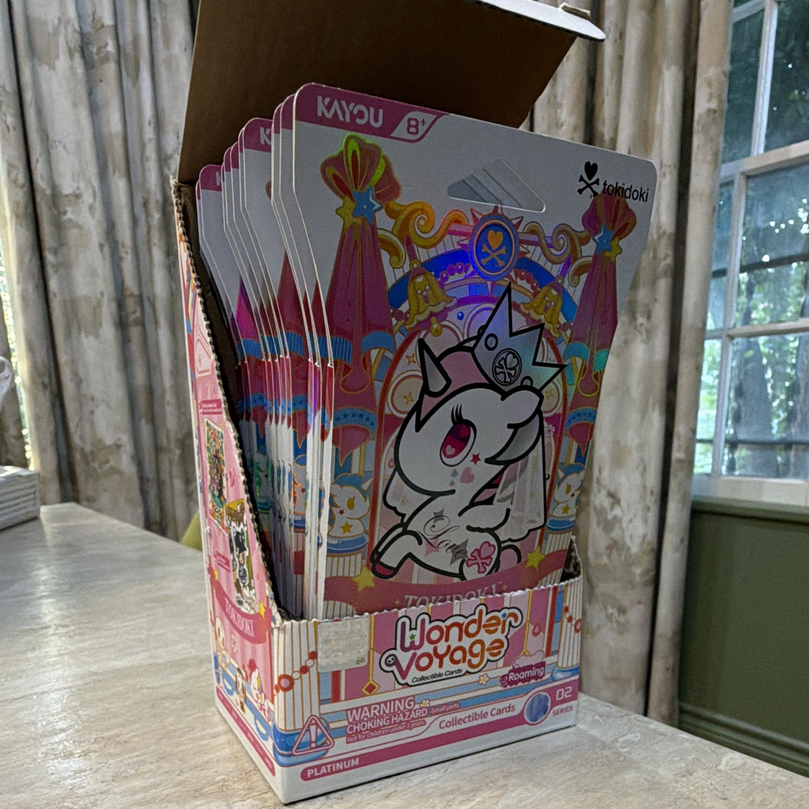 Kayou tokidoki Wonder Voyage Series 02 Roaming Pack (8 Cards)