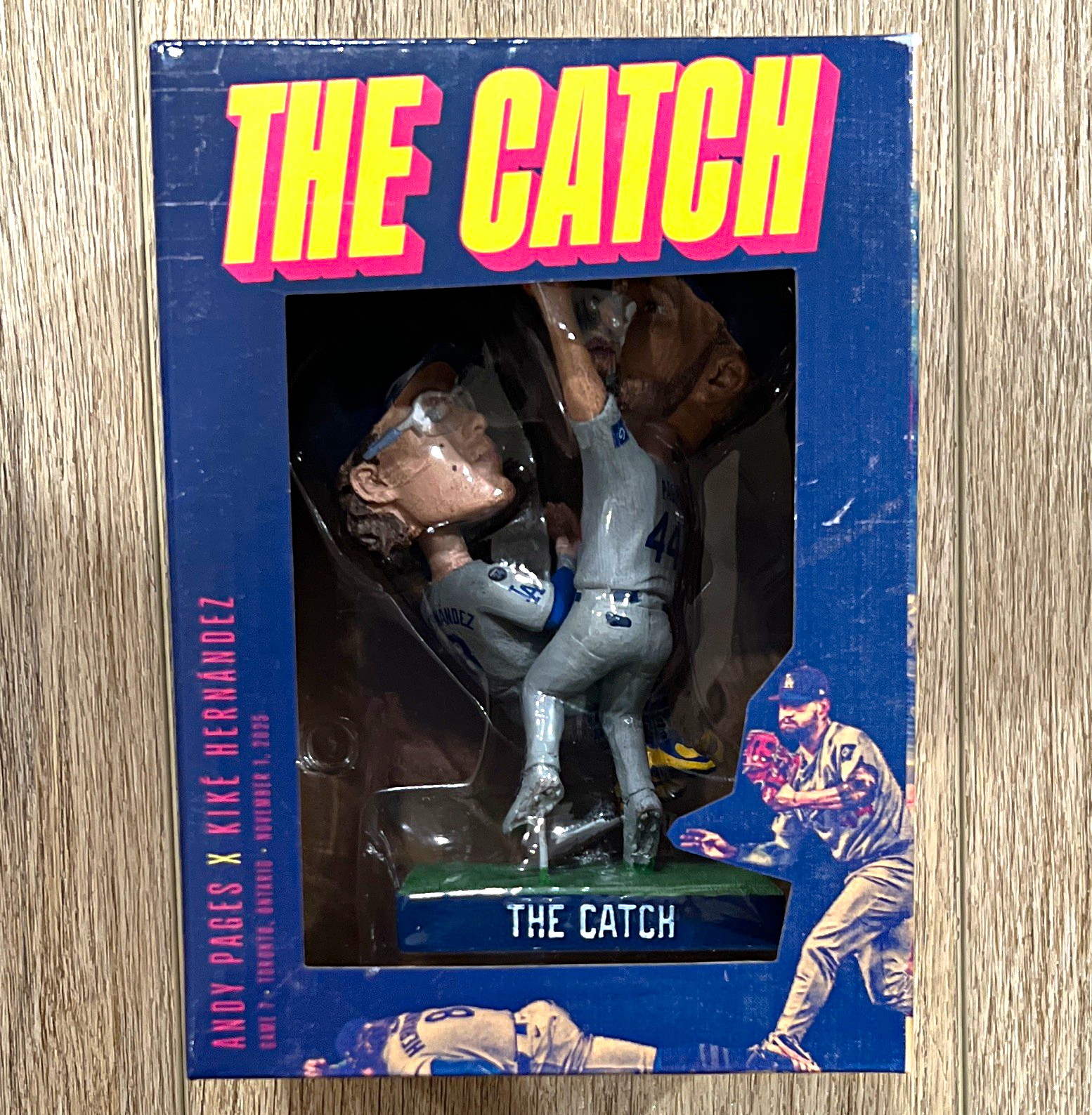 Security Benefit Andy Pages & Kiké Hernández Los Angeles Dodgers Figurine MPN