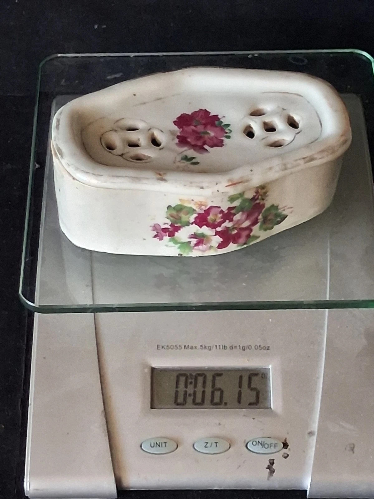 Antique Chinese Cricket Box Tongzhi Ching Dynasty Nanking Floral Porcelain 5" Antique Chinese Cricket Box Tongzhi Ching Dynasty Nanking Floral Porcelain 5"