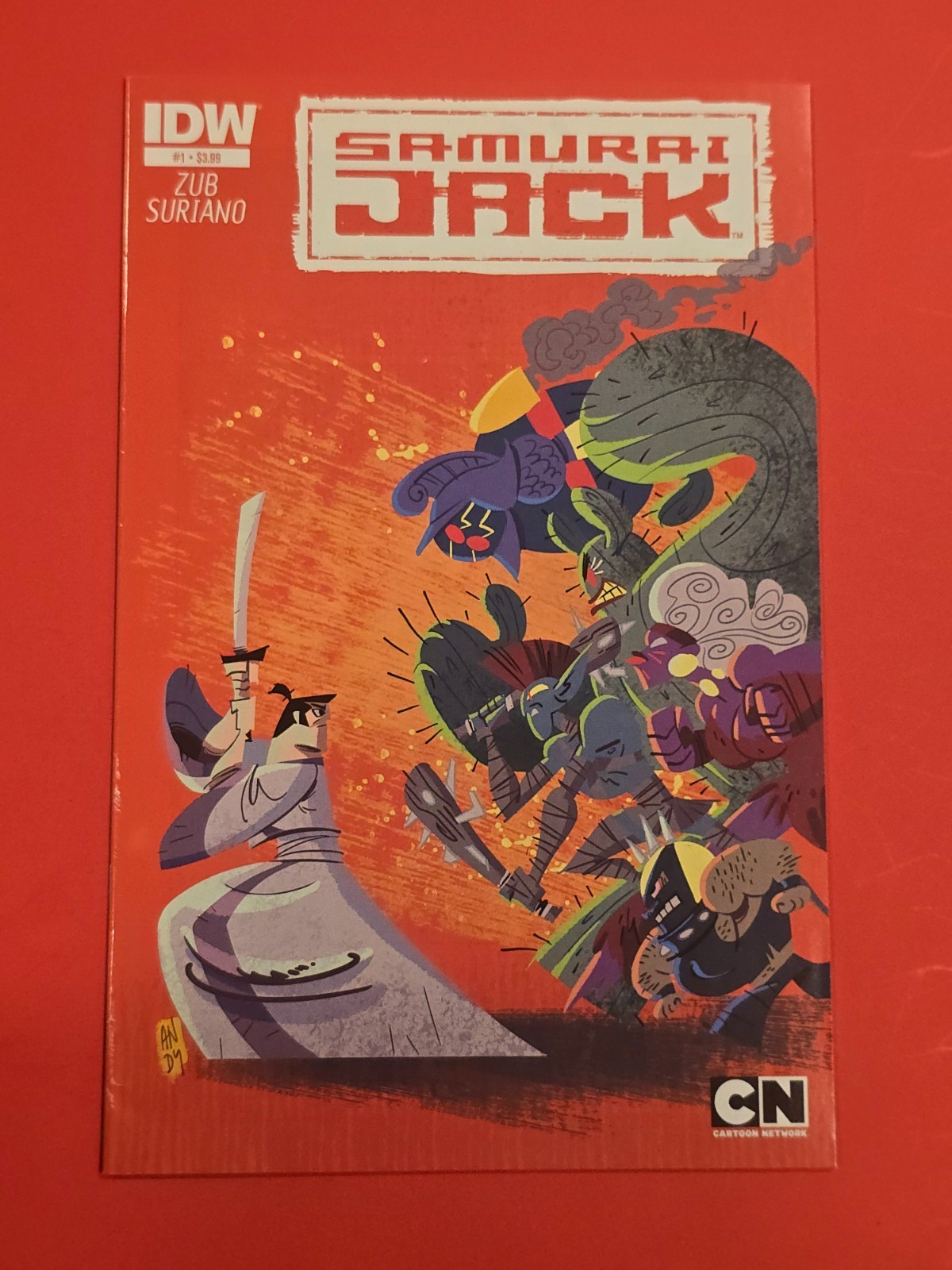 Samurai Jack #1 2013 IDW Jim Zub Andy Suriano Cover A Cartoon Network Samurai Jack #1 2013 IDW Jim Zub Andy Suriano Cover A Cartoon Network