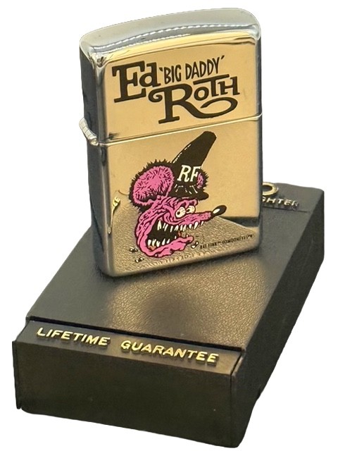 VRHTF SUPER COOL VTG ZIPPO ED BIG DADDY ROTH FLAMERITE 2002 NEW IN BOX-UNSTRUCK VRHTF SUPER COOL VTG ZIPPO ED BIG DADDY ROTH FLAMERITE 2002 NEW IN BOX-UNSTRUCK