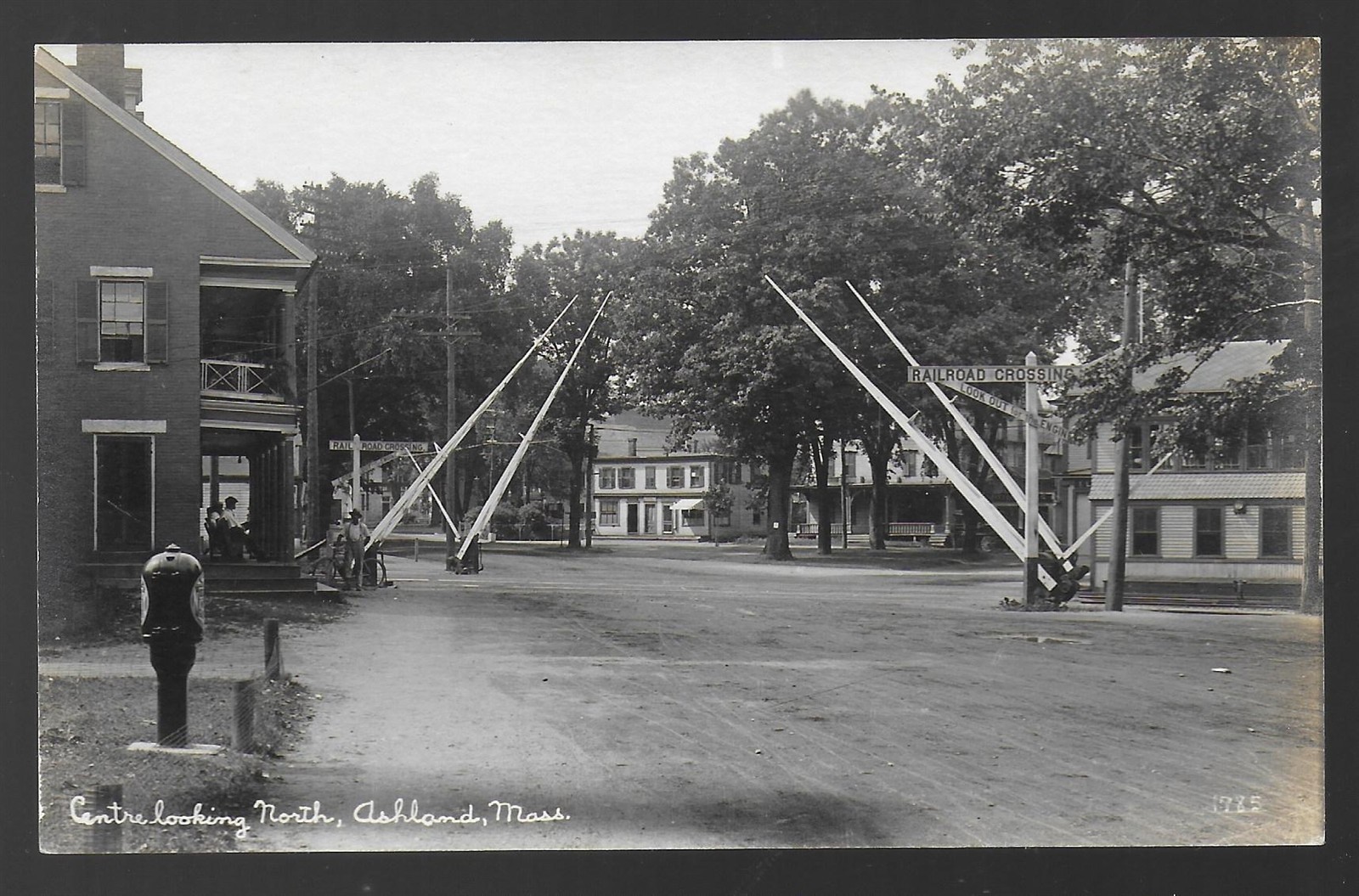 RPPC Ashland, MA - Centre looking North RPPC Ashland, MA - Centre looking North