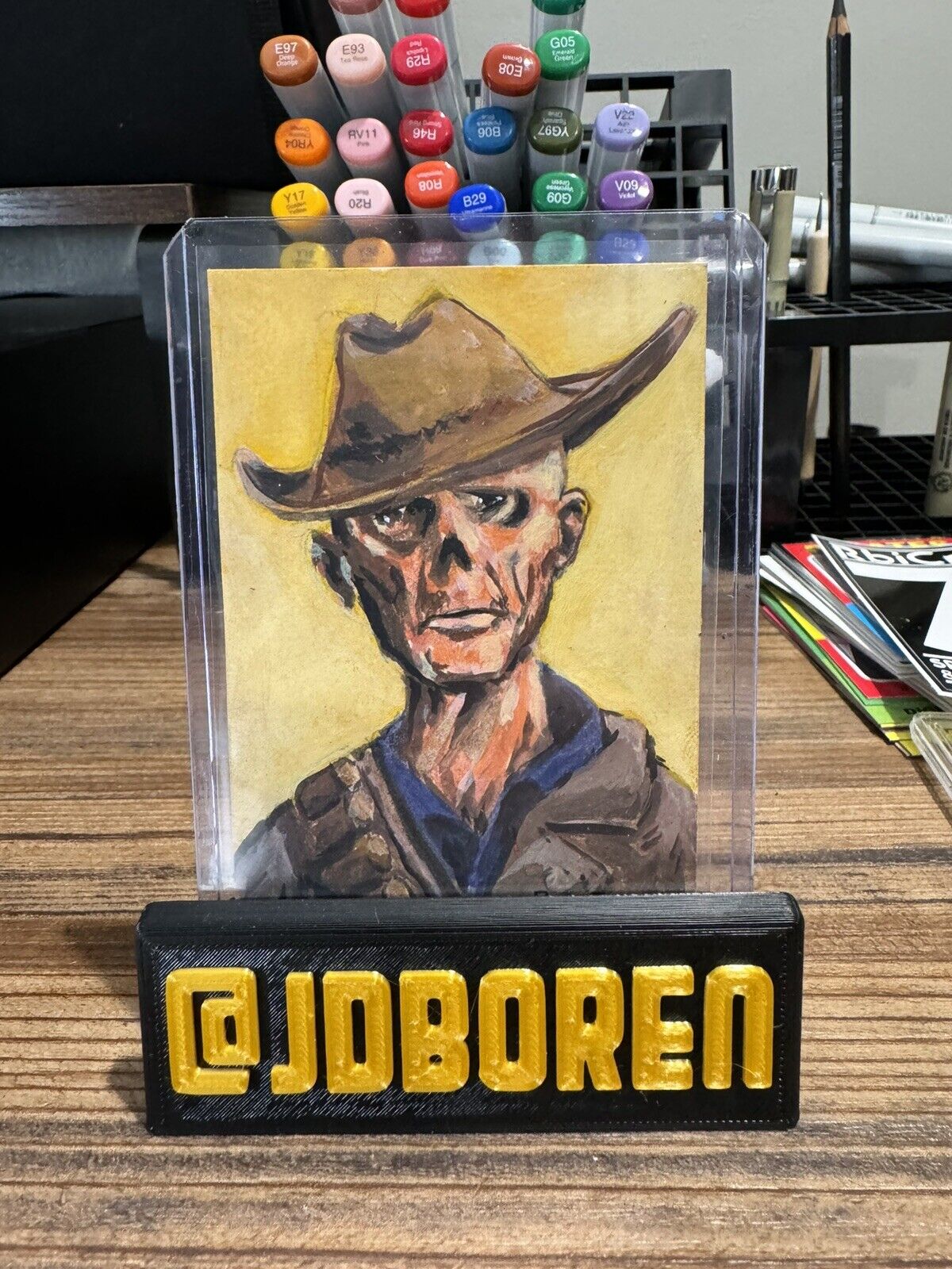 The Ghoul Artist Sketch Card 1/1