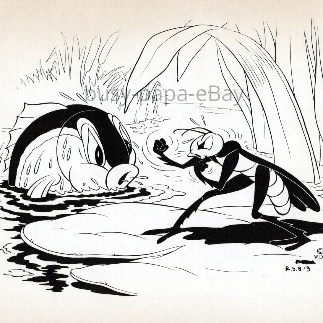 1939 Goofy And Wilbur Animated Mickey Mouse Walt Disney Cartoon Press Photo 17