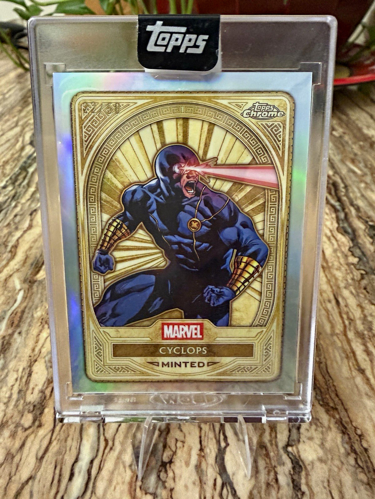 2025 Topps Marvel Mint #87 Cyclops /50 Encased 2025 Topps Marvel Mint #87 Cyclops /50 Encased