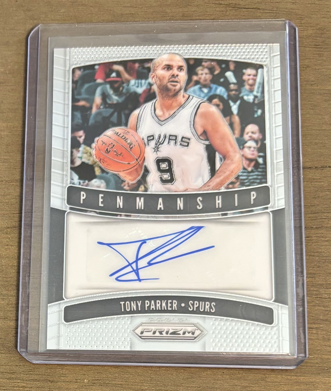 Tony Parker 2019-20 Panini Prizm Penmanship Auto