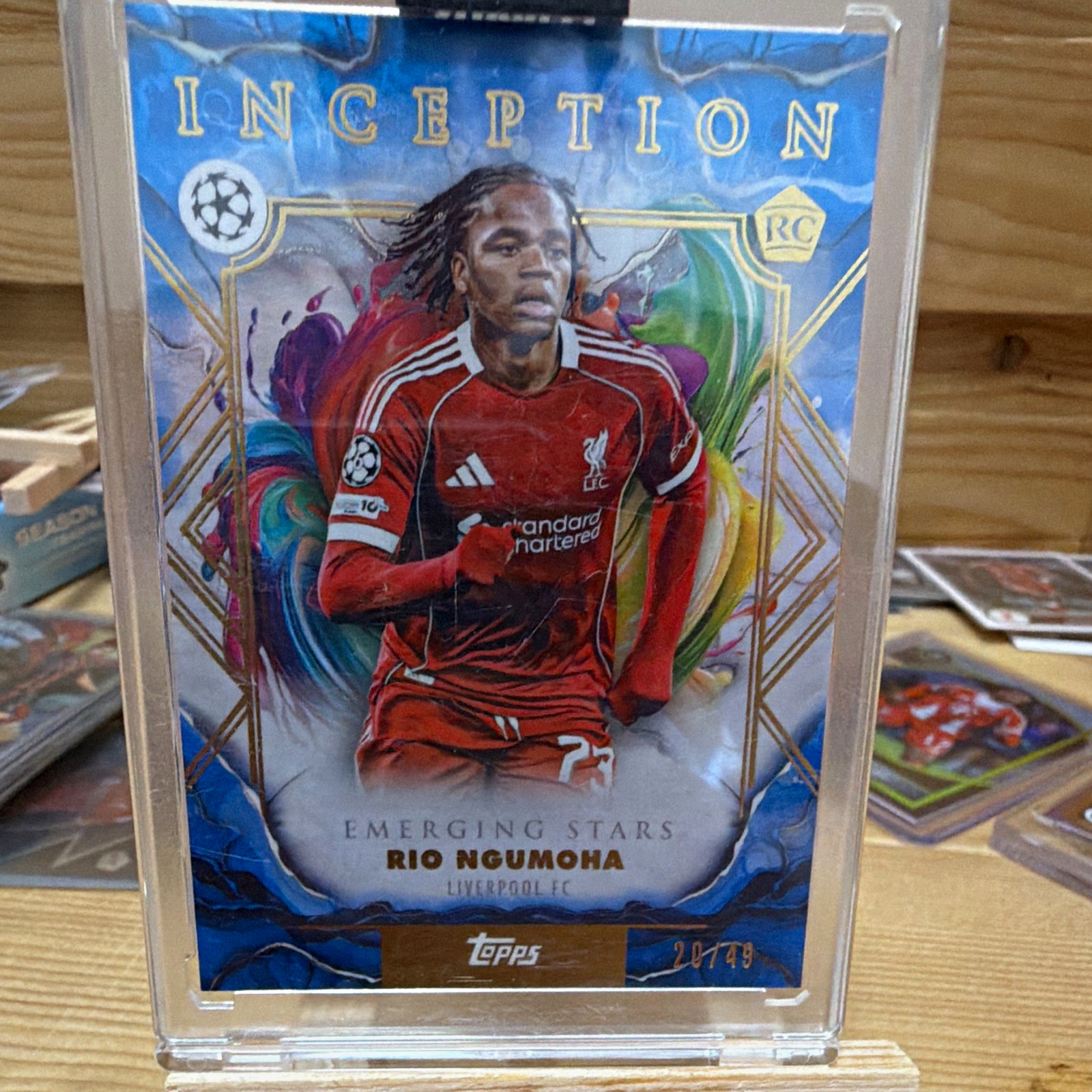 Topps Topps Inception Emerging Stars Rio Ngumoha RC #18 20/49 Topps Topps Inception Emerging Stars Rio Ngumoha RC #18 20/49