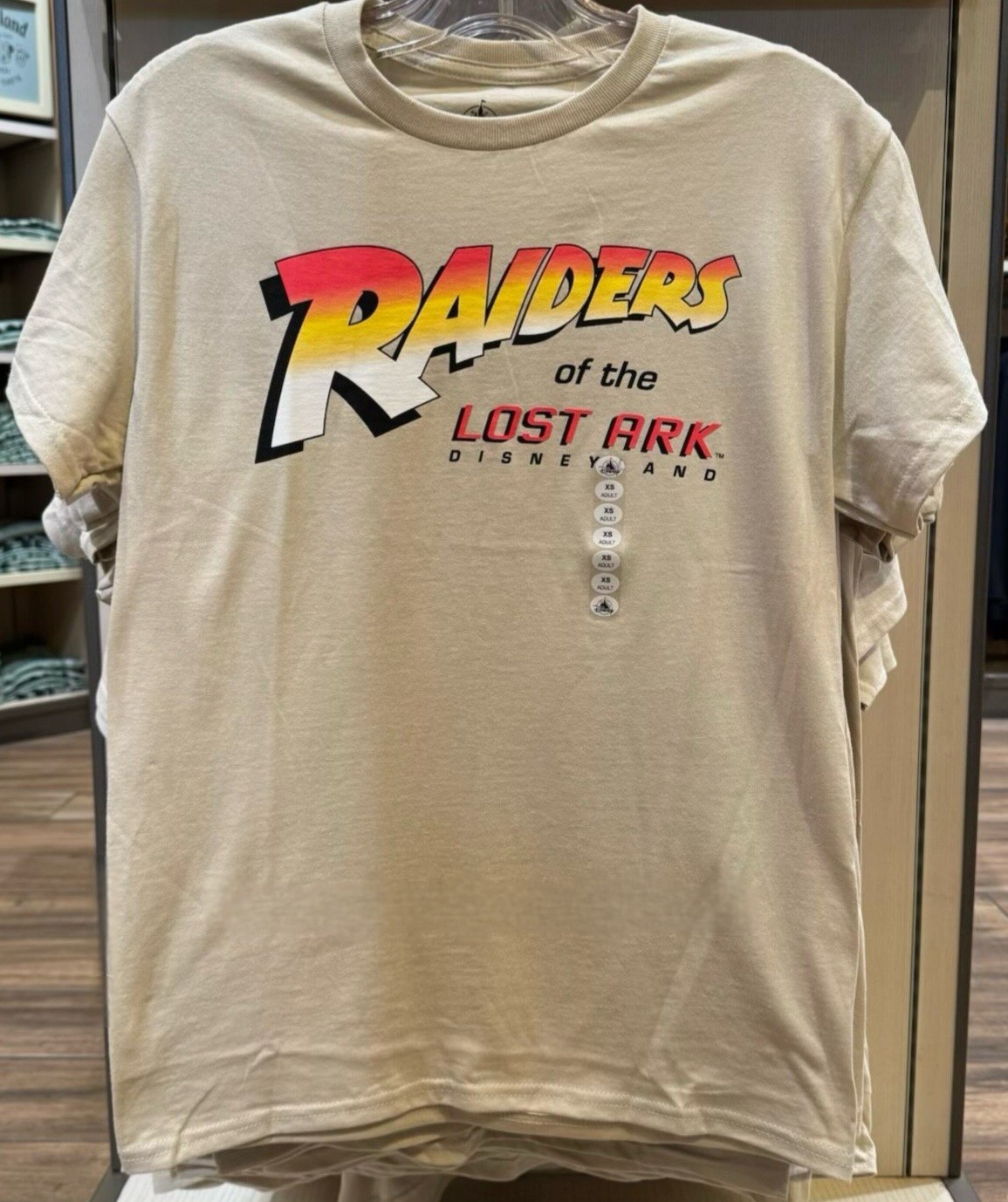 Disney Disneyland Indiana Jones Raiders Of The Lost Ark T-Shirt LARGE New 2026 Disney Disneyland Indiana Jones Raiders Of The Lost Ark T-Shirt LARGE New 2026