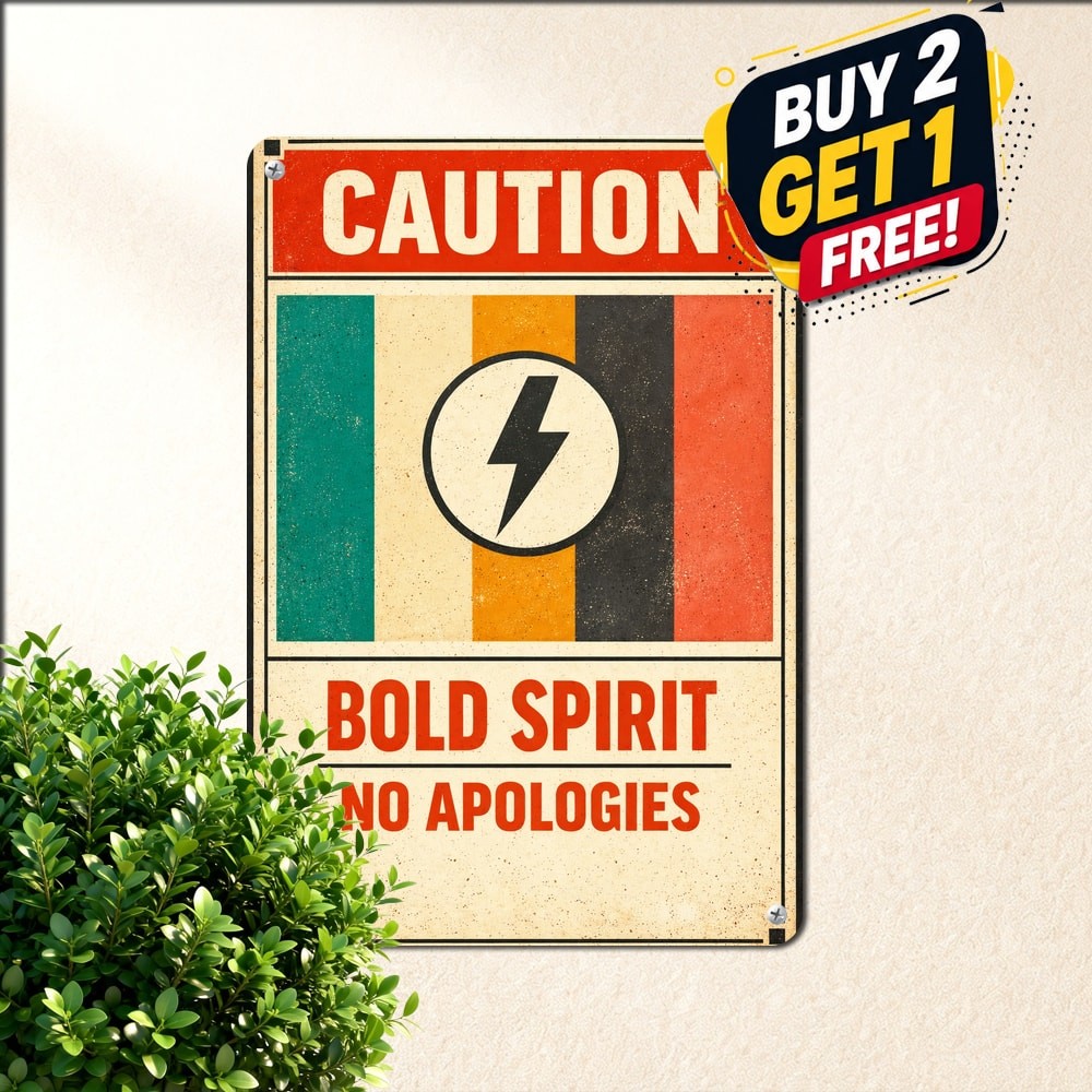 Italian Attitude Warning Sign Vintage Italian Decor Plaque 8x12 Italian Attitude Warning Sign Vintage Italian Decor Plaque 8x12