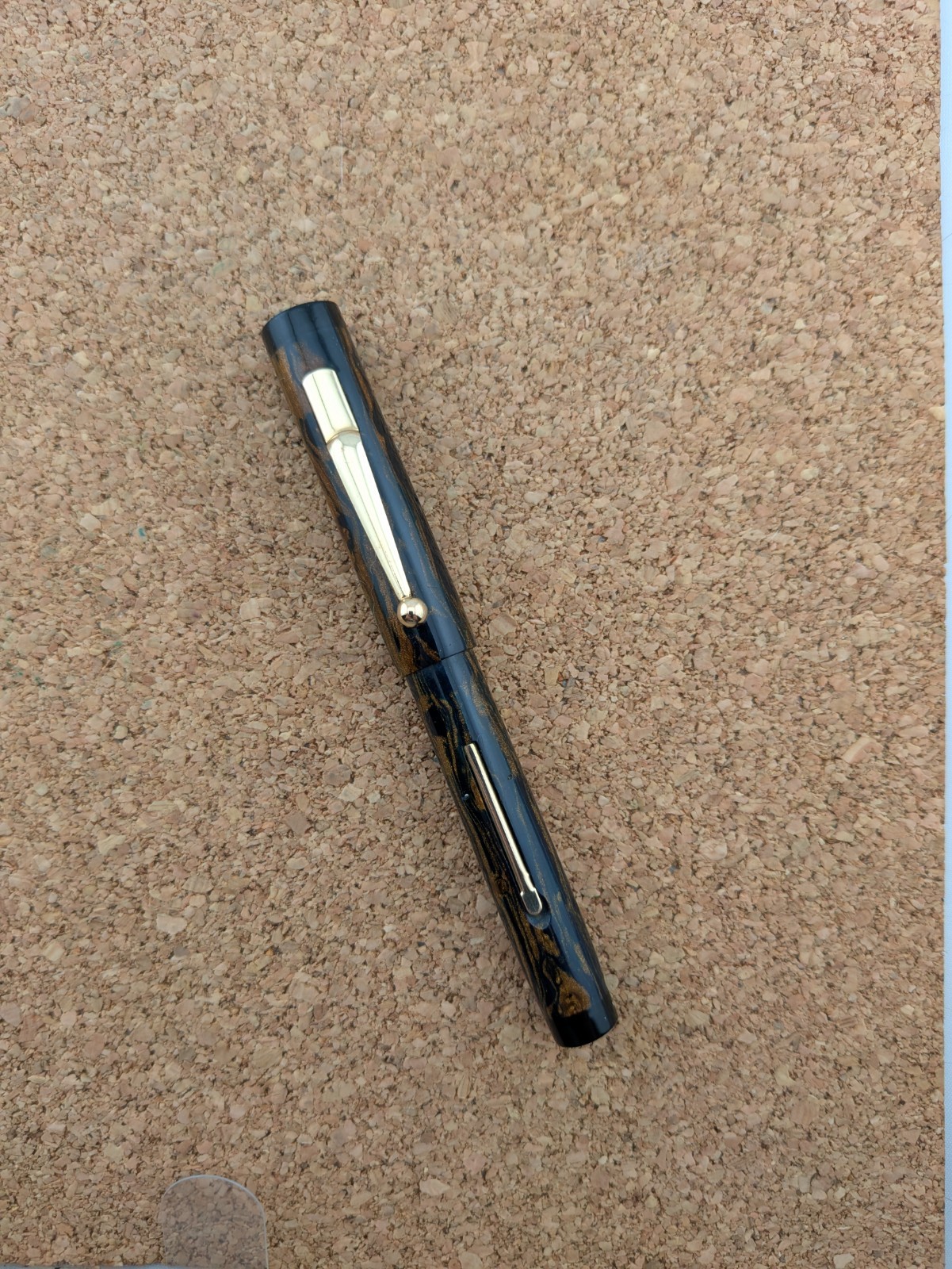 Vintage Belmont For Rexall Stores Fountain Pen w/ 14K Nib Working Vintage Belmont For Rexall Stores Fountain Pen w/ 14K Nib Working