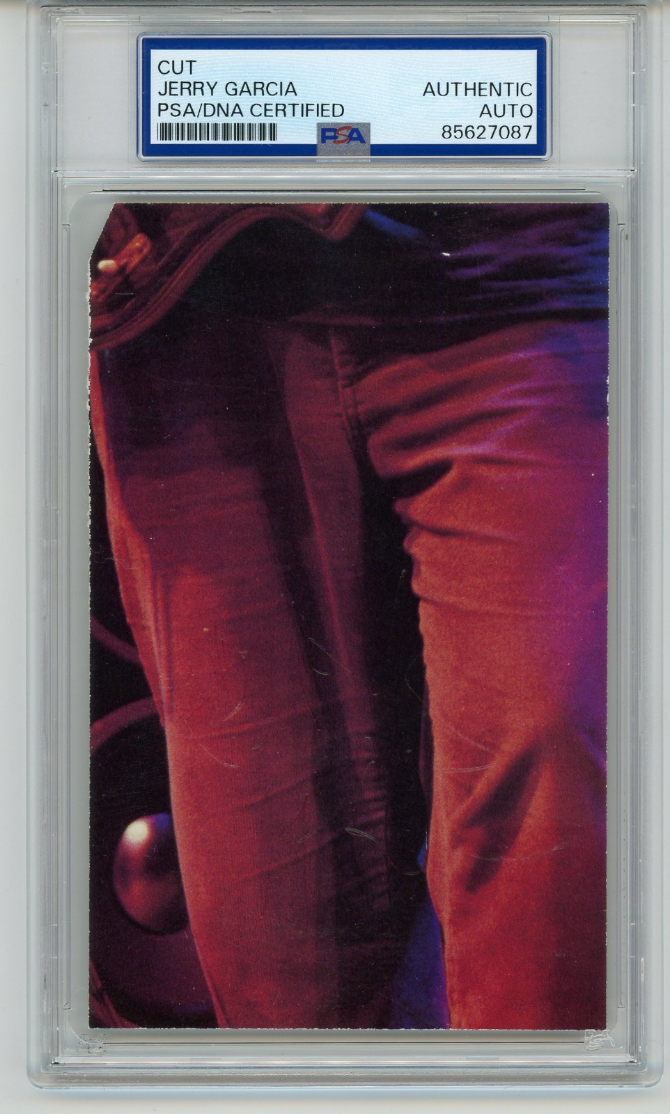 Jerry Garcia ~ Signed Autographed Authentic Signature ~ PSA DNA Encased