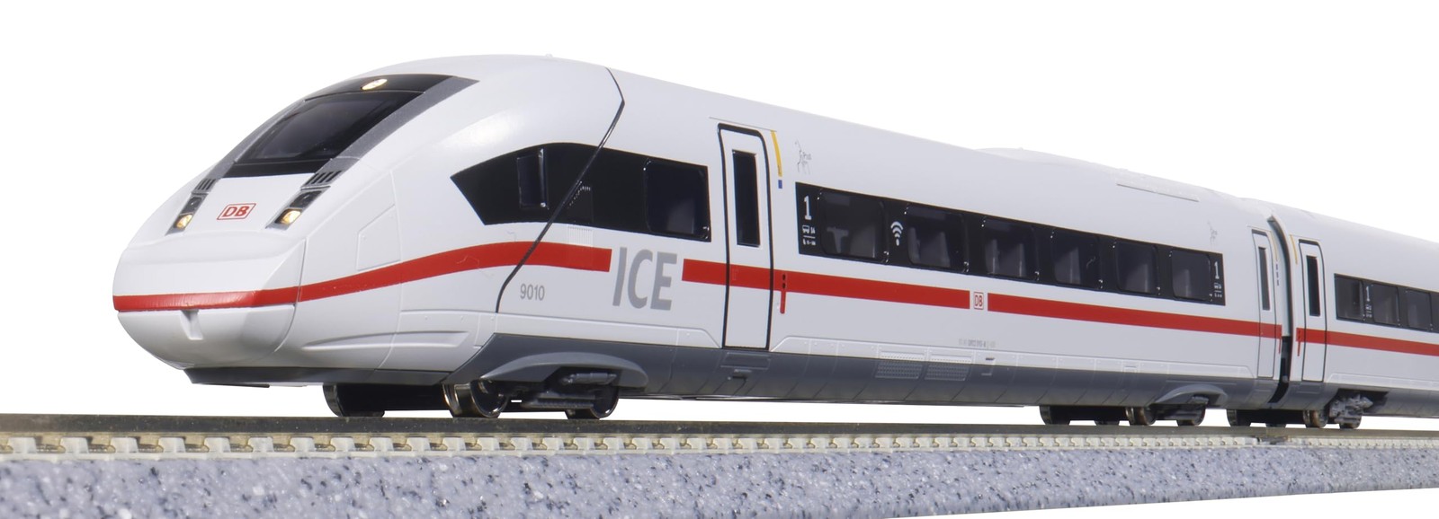 NEW KATO N Gauge ICE4 Basic Set 4-Car Train Model 10-2074 NEW KATO N Gauge ICE4 Basic Set 4-Car Train Model 10-2074