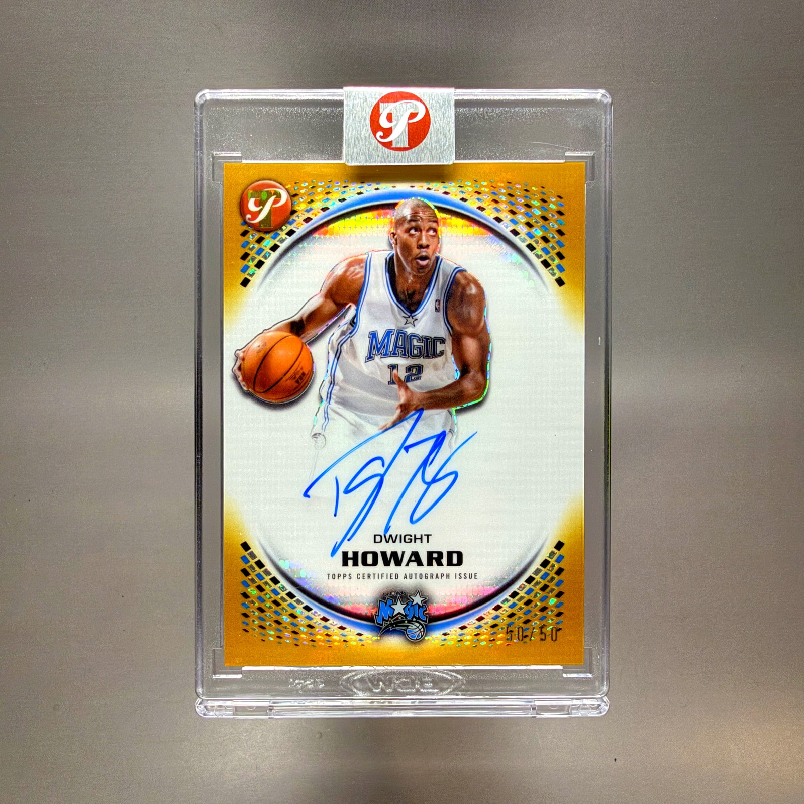 DWIGHT HOWARD 2025-26 Topps Pristine Gold ON CARD AUTO 50/50 Magic #PA-DH RARE DWIGHT HOWARD 2025-26 Topps Pristine Gold ON CARD AUTO 50/50 Magic #PA-DH RARE