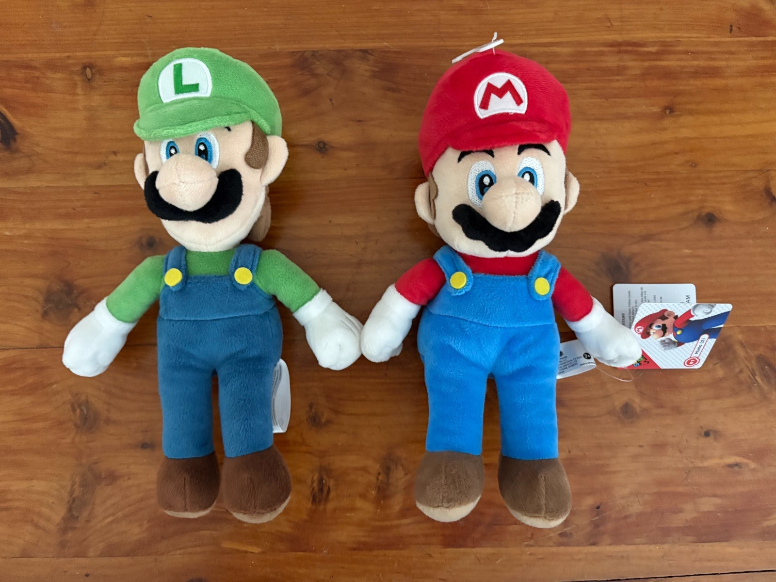 Nintendo Super Mario NWT and Luigi NWOT Plush Toy Set 10" Authentic Nintendo Super Mario NWT and Luigi NWOT Plush Toy Set 10" Authentic