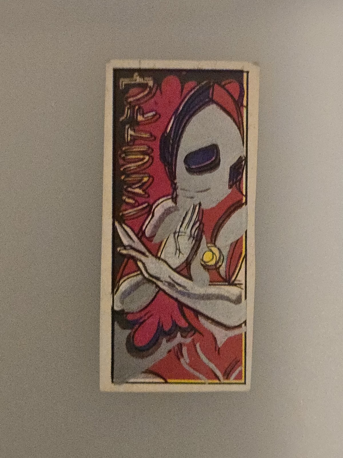 Vintage Japanese Ultraman Menko Card Playing Card Back Jack of Hearts